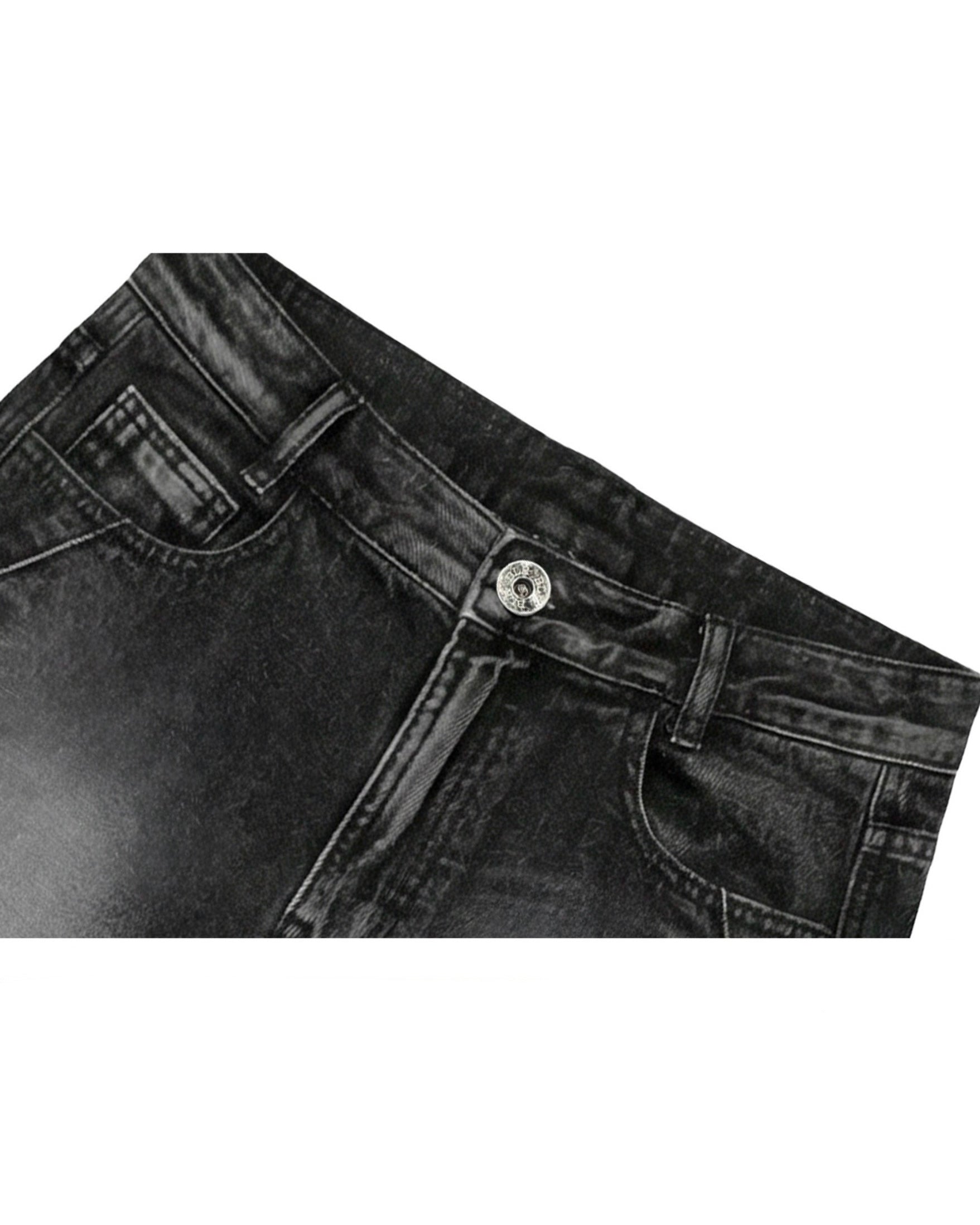 【BLR BLUER】Marked Silence Denim Pants