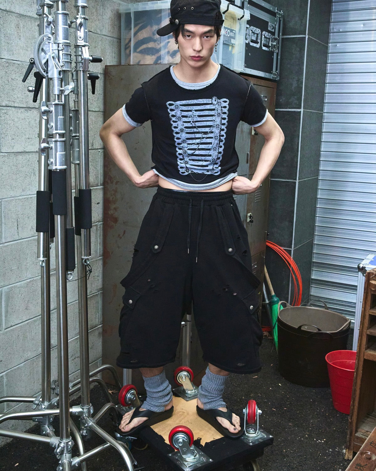 【LECYTO】Monarque Layered T-Shirt