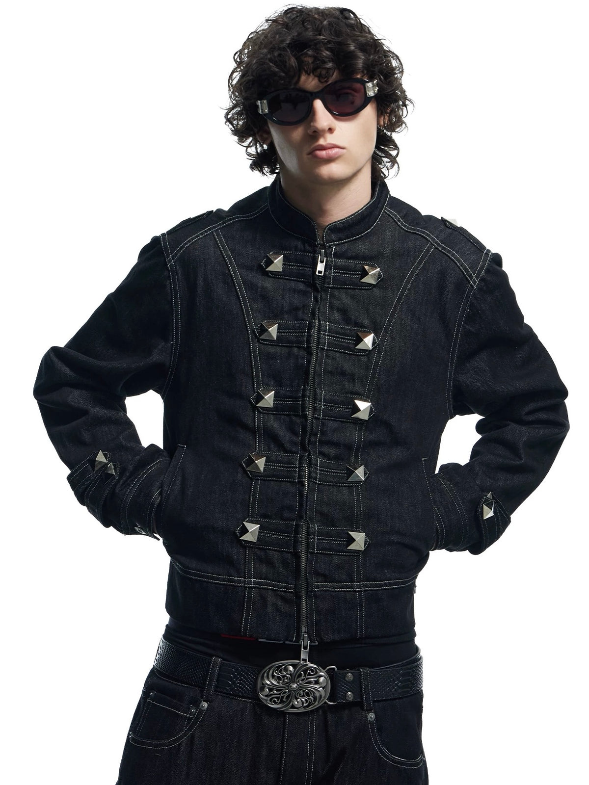 【DND4DES】Punk Court Raw Denim Jacket