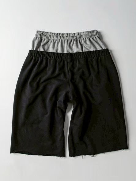 【roaringrad】Double Waist Bermuda Sweat Pants
