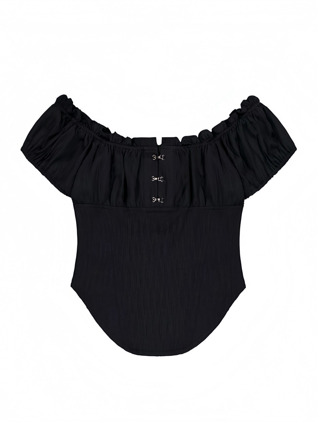 【ROCK CAKE】Curve Line Corset Blouse