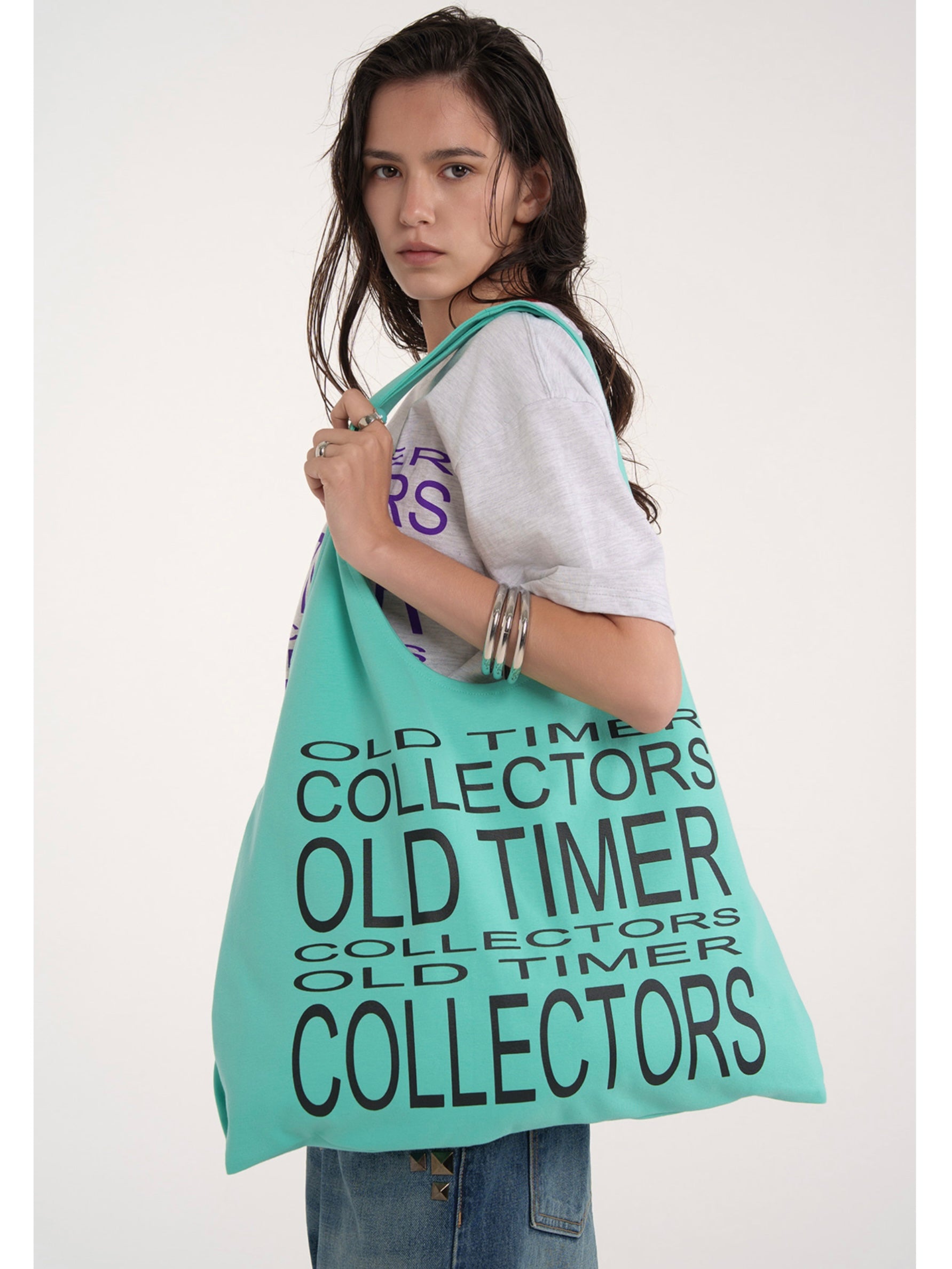【ESC STUDIO】Big old timer market bag