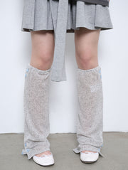 6/8 21:00発売【TUOMIO】CROCHET LEG WARMER