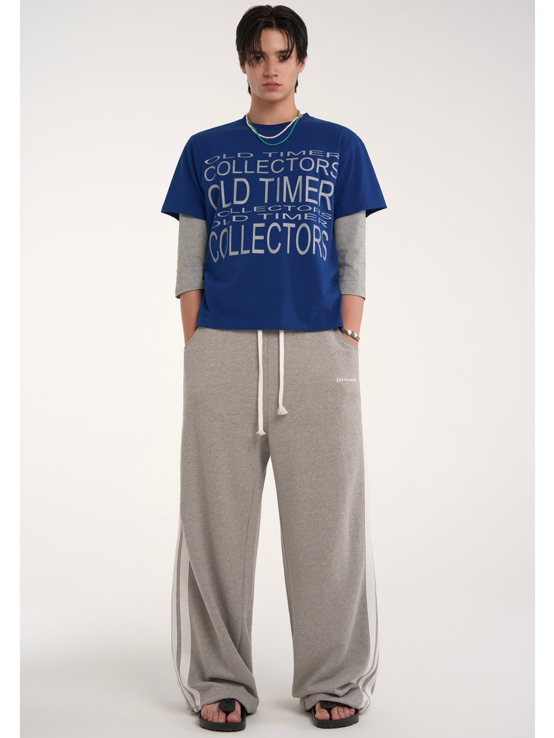 【ESC STUDIO】Homie 3-stripe sweat pants