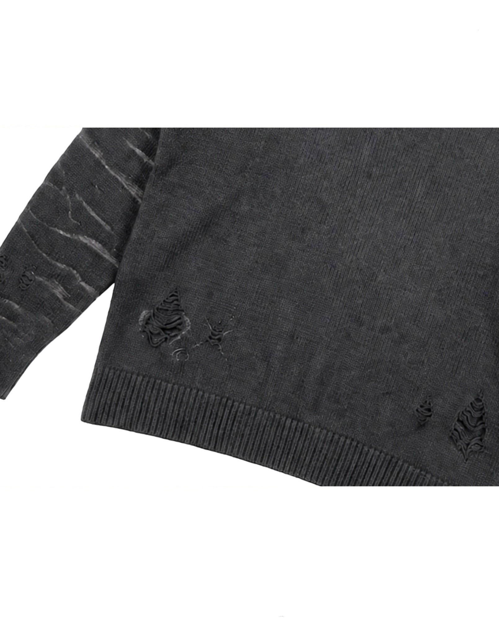 【BLR BLUER】Faded Vintage Knit Sweater