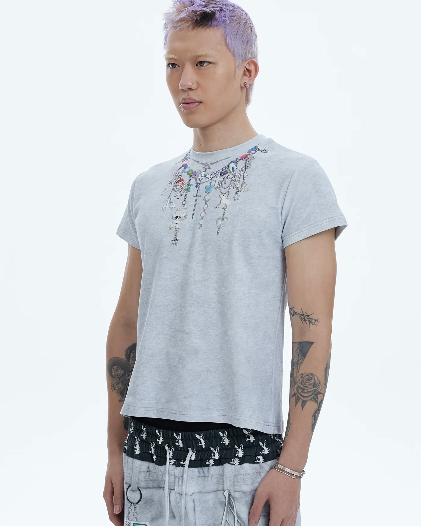 【DND4DES】CARTOON CHAIN T-SHIRT