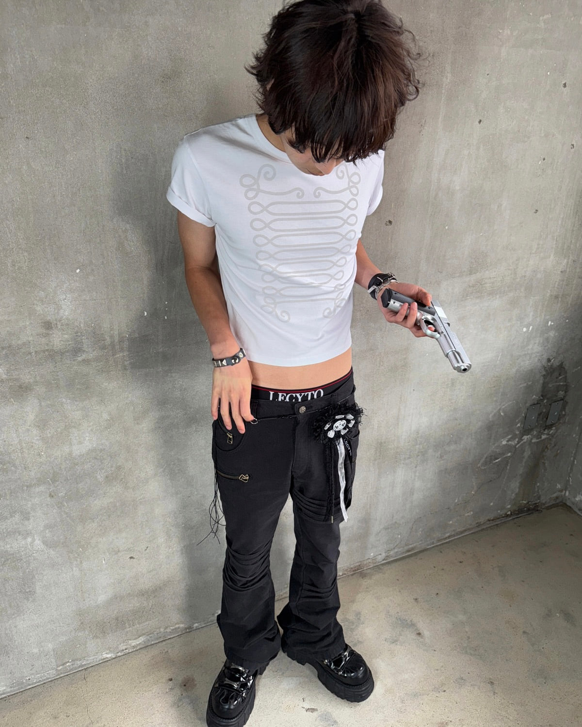 【LECYTO】Binary Hussar T-Shirt