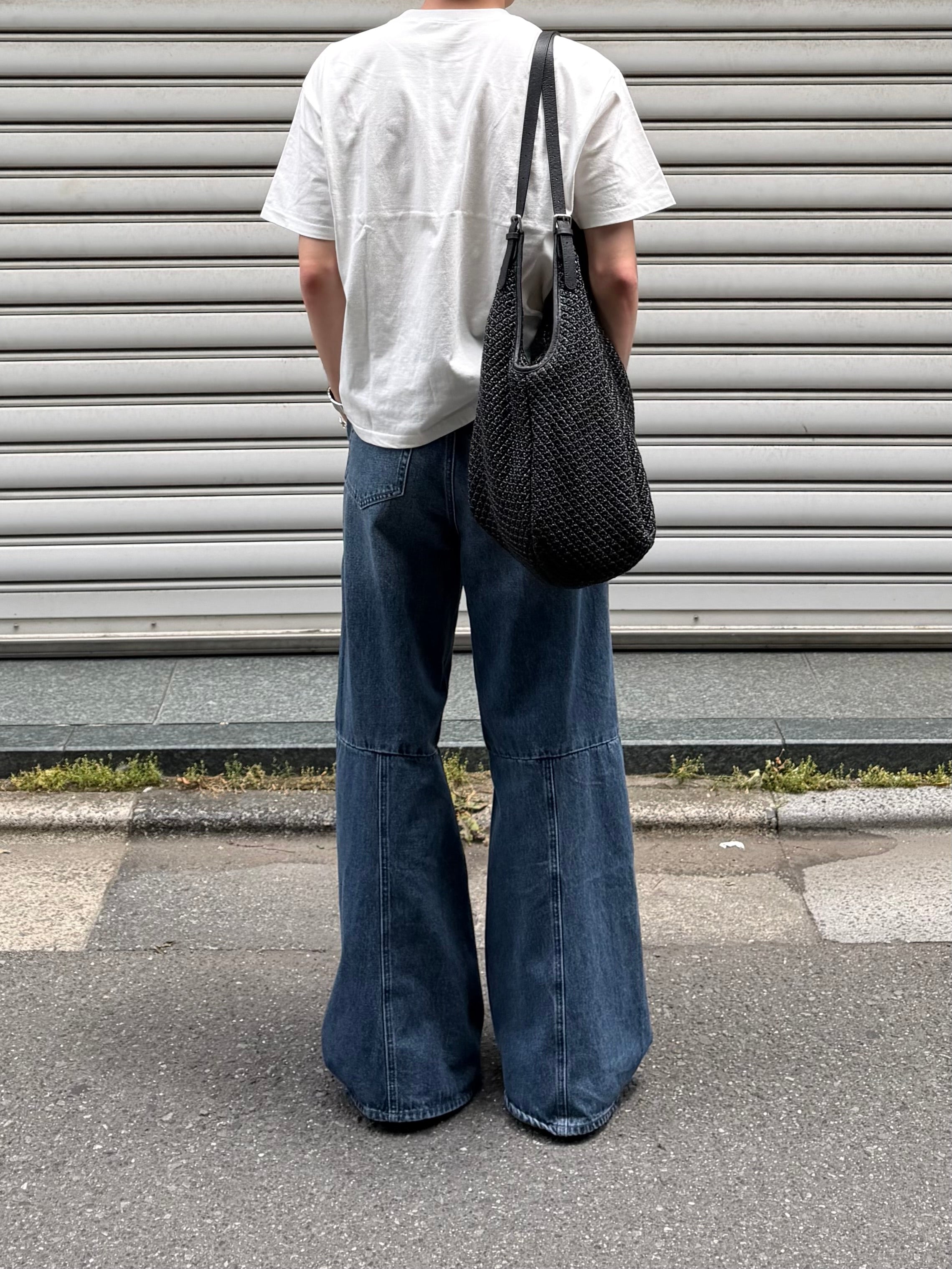 東京店WEB限定受注制【Chikashitsu +】cropped box tee (4color)