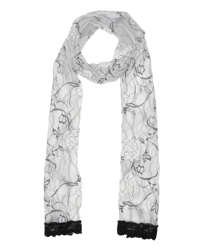 【MIAE】[香] Floral Lace Scarf