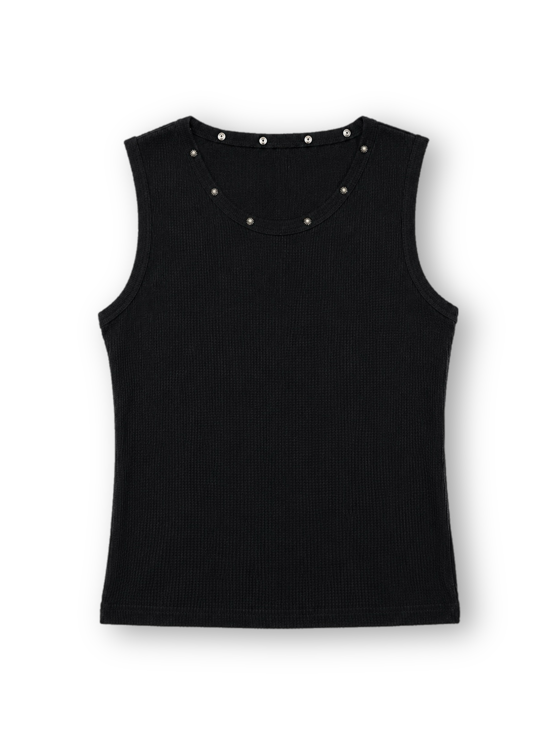 大阪店WEB限定受注制【Chikashitsu +】neck studs tank (3color)