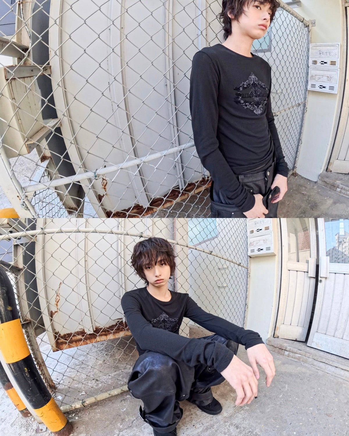【LECYTO】Ornament Long Sleeve