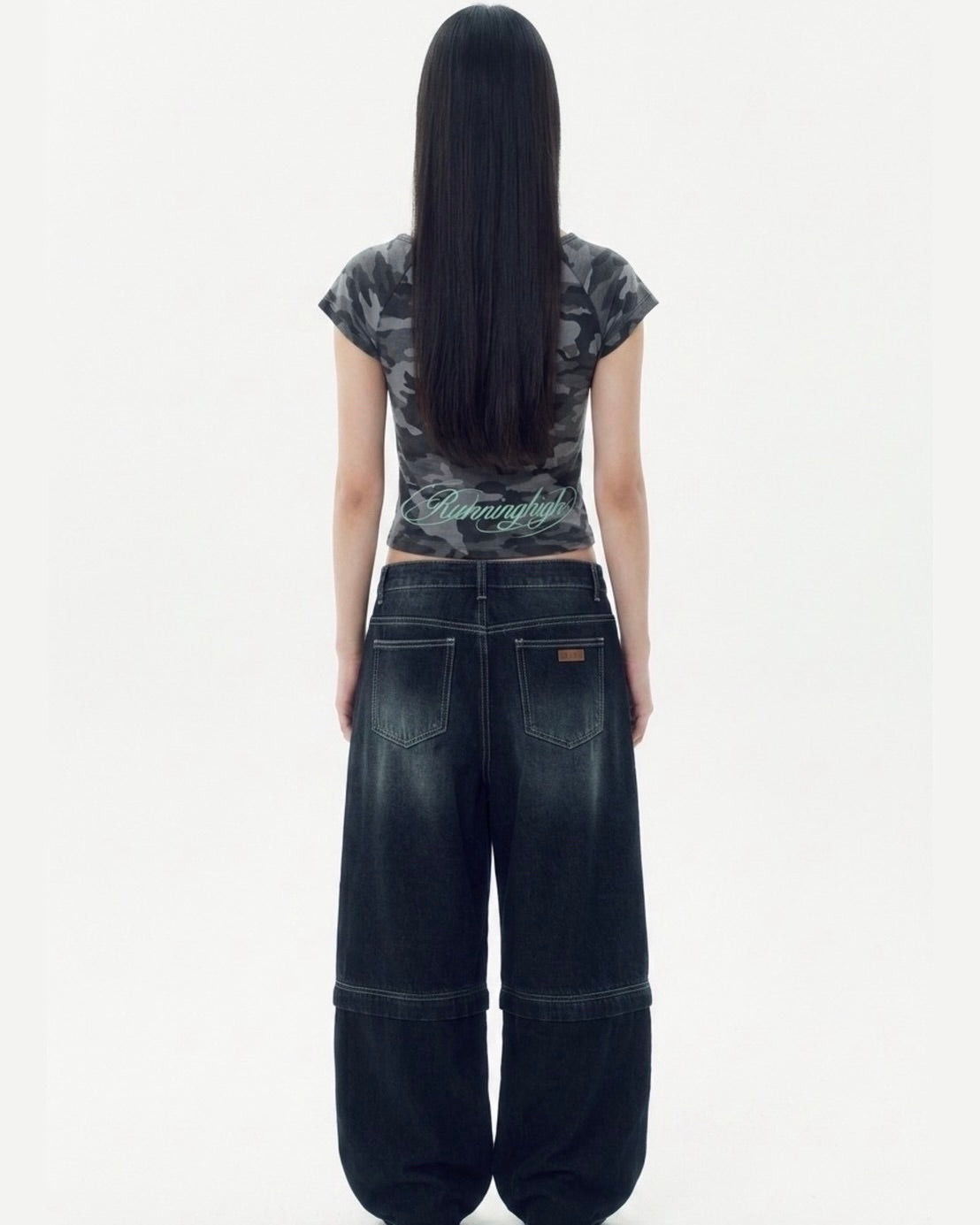 【runningHIGH】CAMOUFLAGE H/S TEE