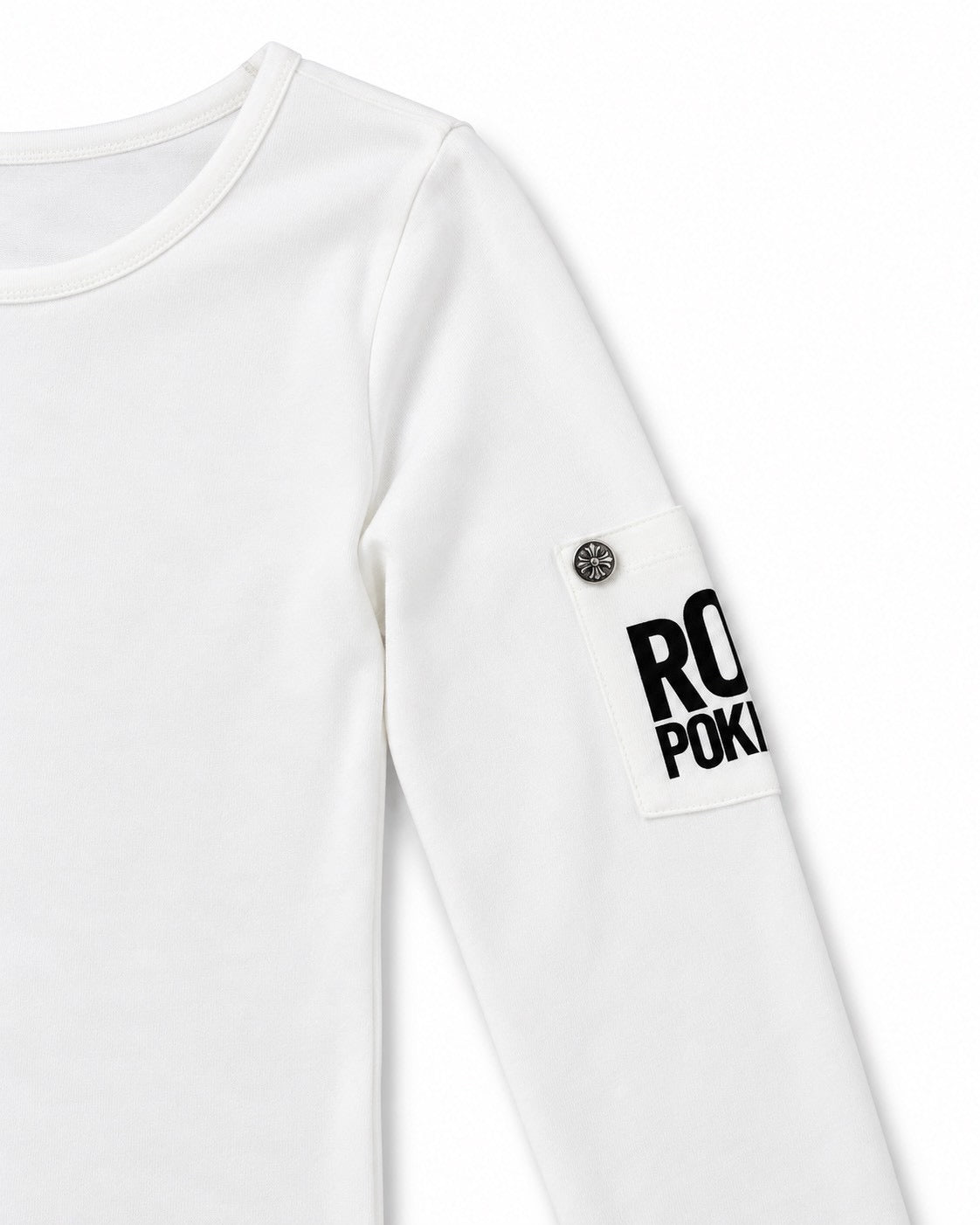 受注制【Never mind the XU】Back graphic slim top (2color)