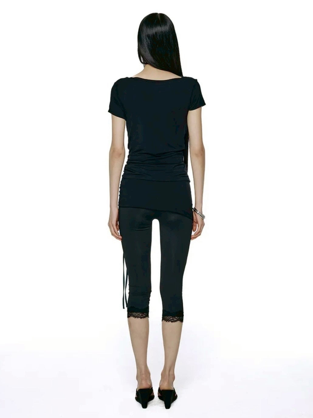 【ROCK CAKE】Drape Essential Top