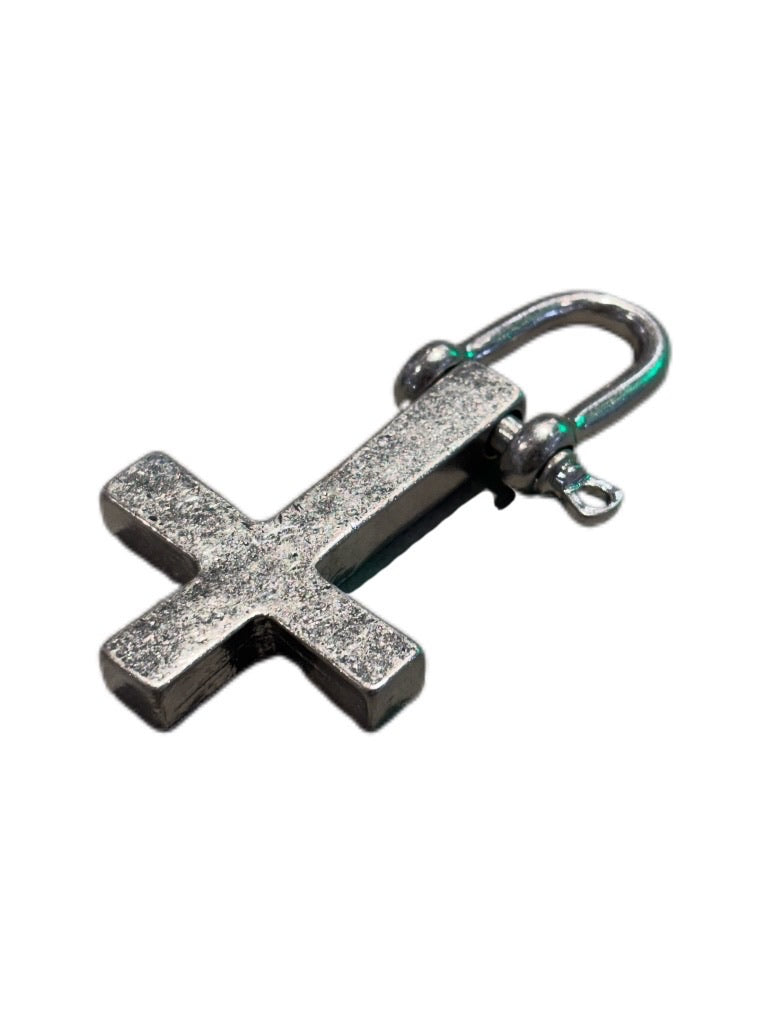 国際配送【Never mind the XU】2way chain cross necklace