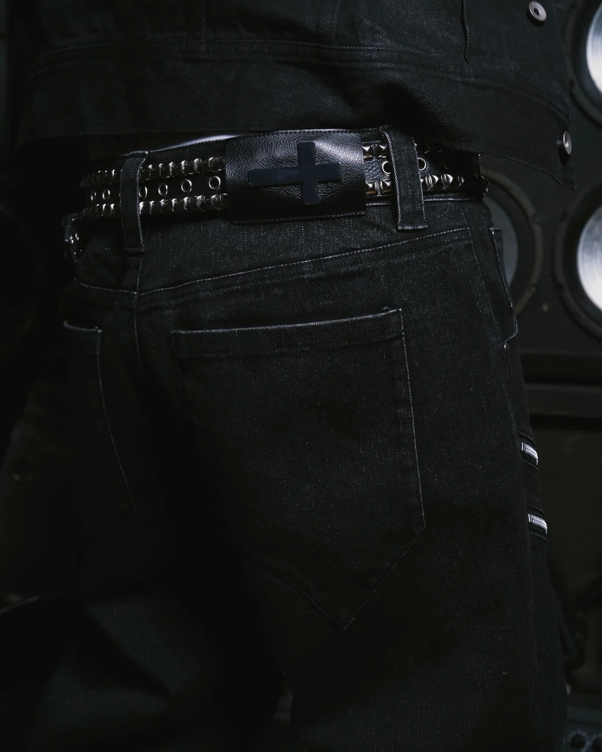 【TYPE SHADE】TYPE NEE BIKER STRAIGHT DENIM