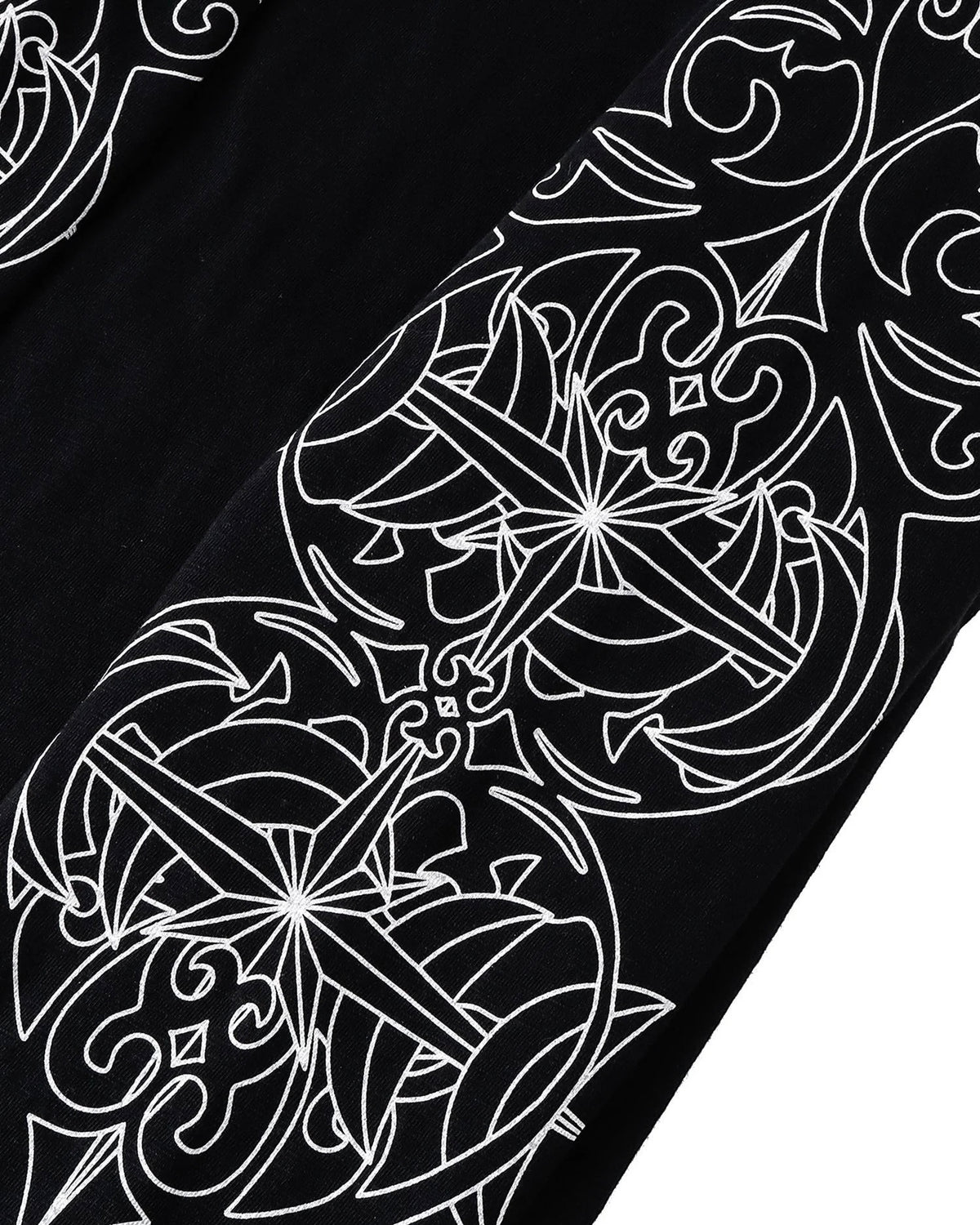 【THEBOYHASNOPATIENCE】LUMINOUS DAWN BAROQUE HENLEY L/S TEE