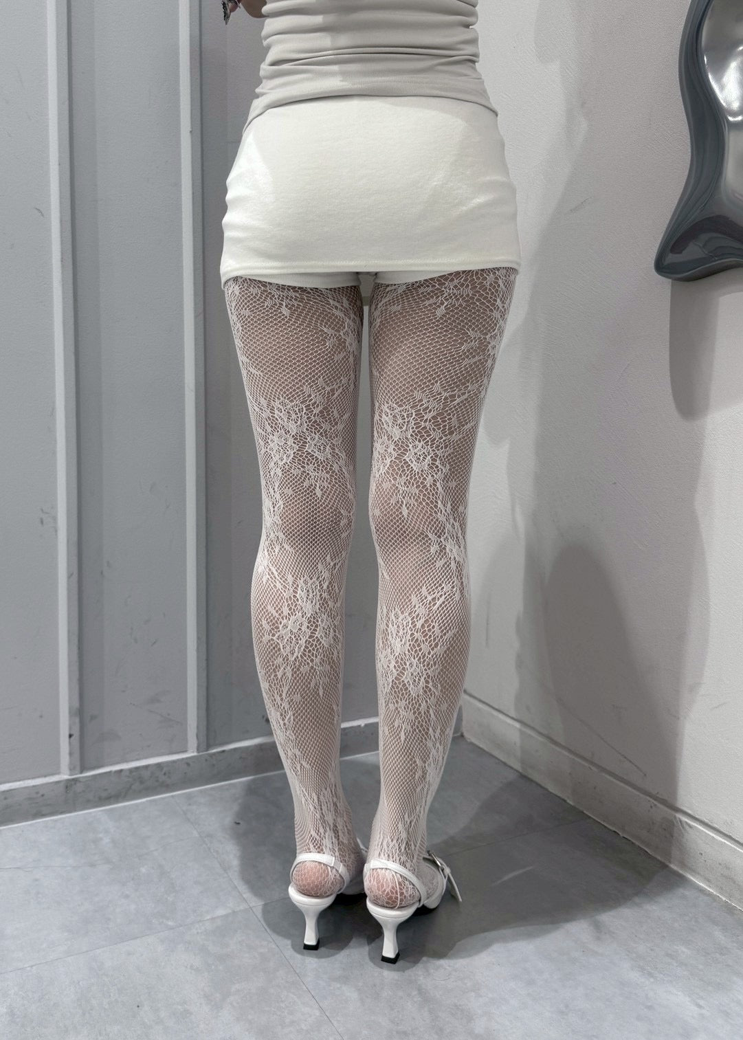 受注制【nmtc+】flower tights (3color)