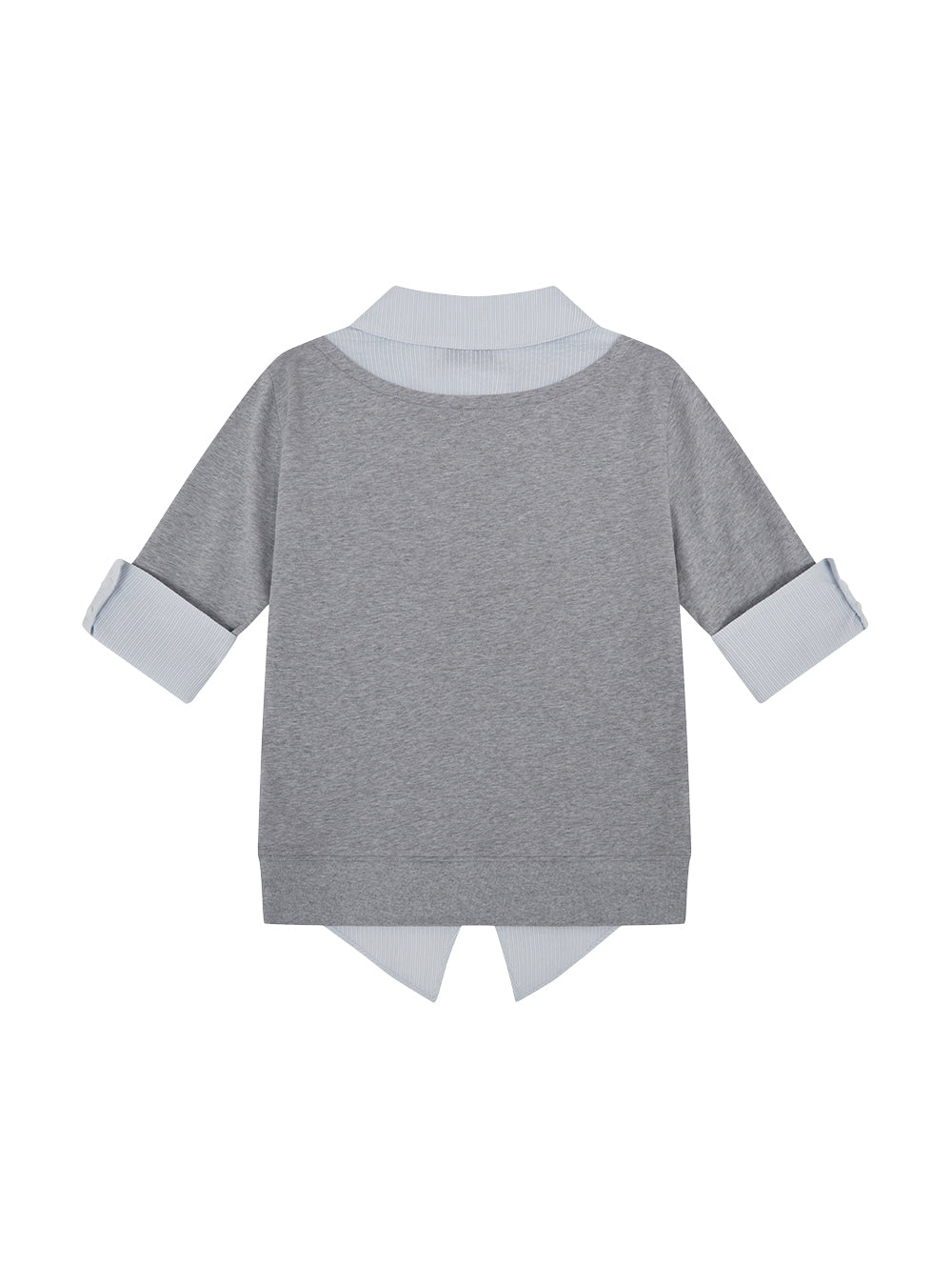 【TUOMIO】ASYMMETRIC COLLAR TOP