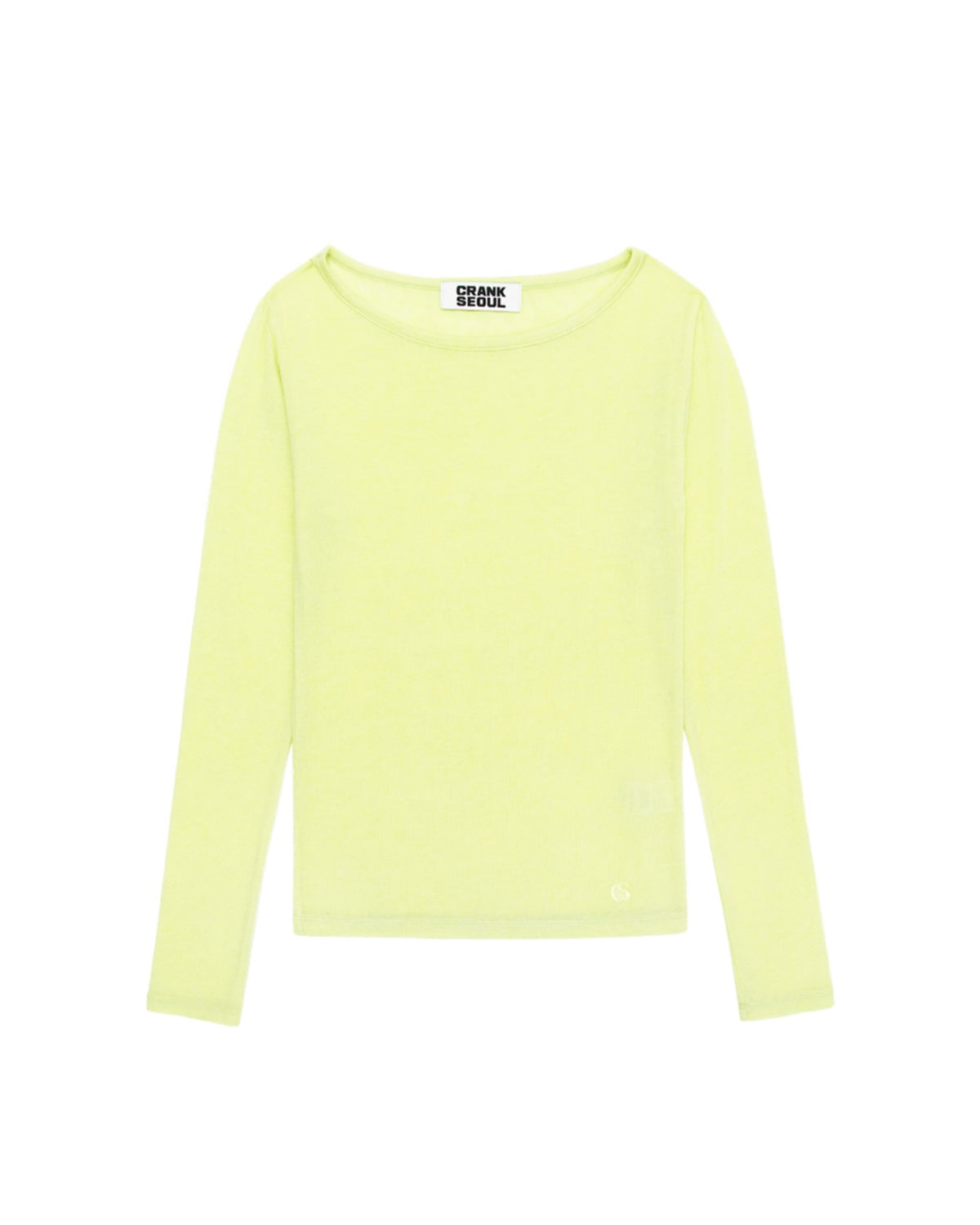 【CRANK】SHEER BASIC TOP