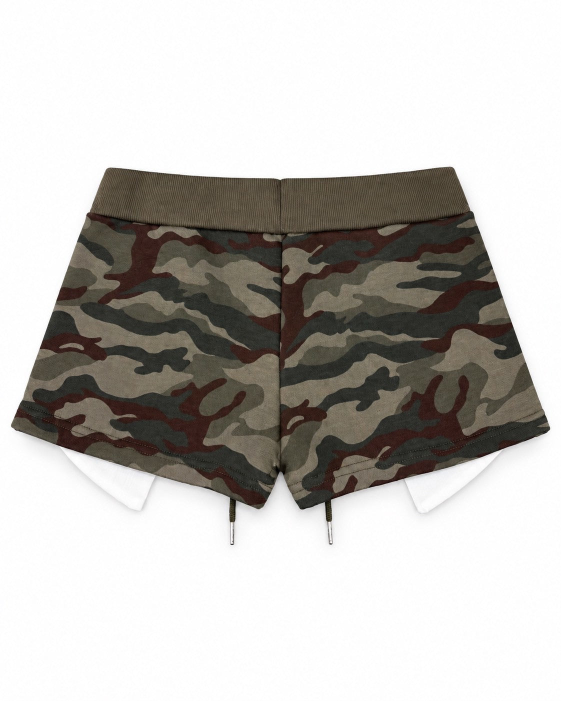 受注制【Never mind the XU】Cross studs mini shorts (3color)