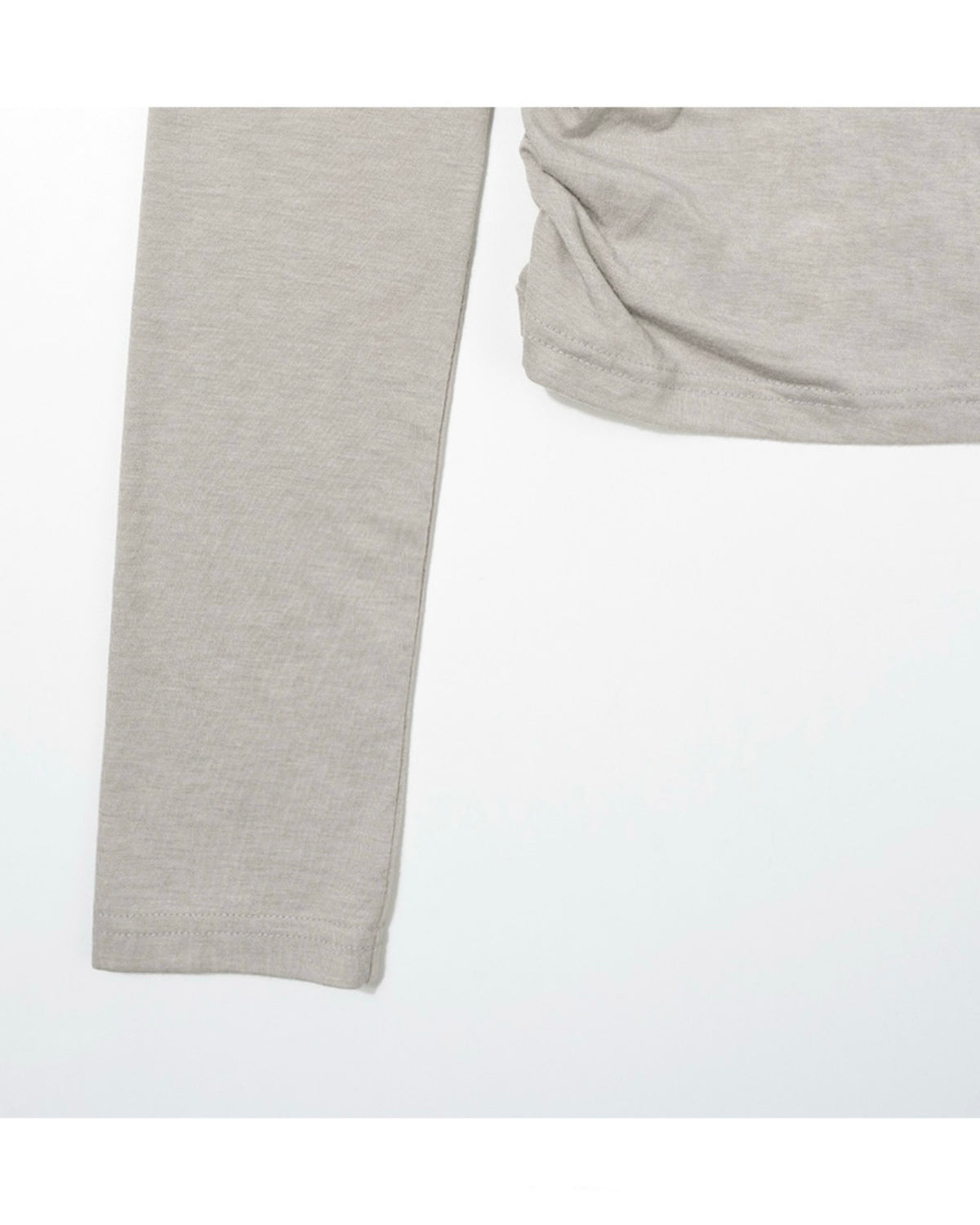 【FANCY CLUB】DRAPE HOODIE LONG SLEEVE