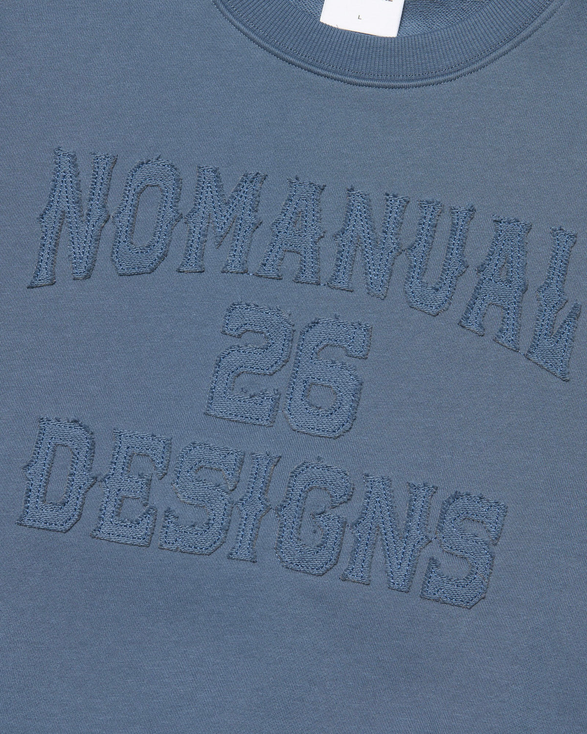 【NOMANUAL】N.D.A CROP SWEATSHIRT