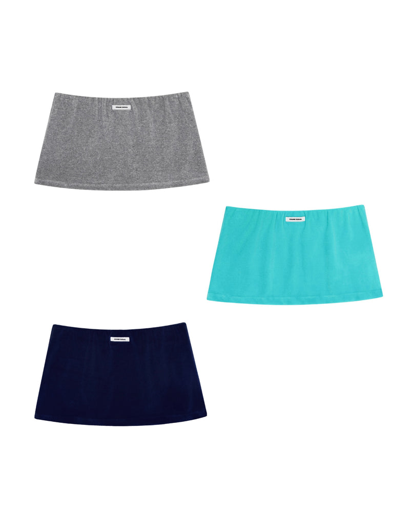 【CRANK】TERRY MICRO SKIRT