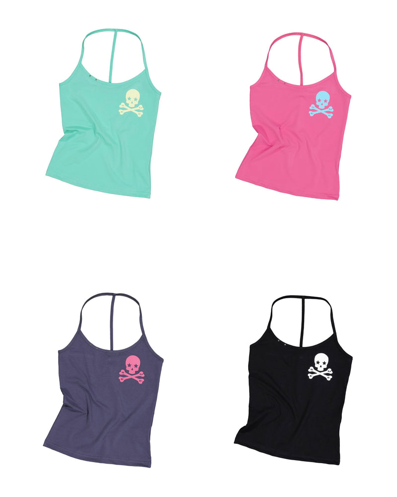 【SETUP-EXE】SKULL LOGO LINE HALTERNECK