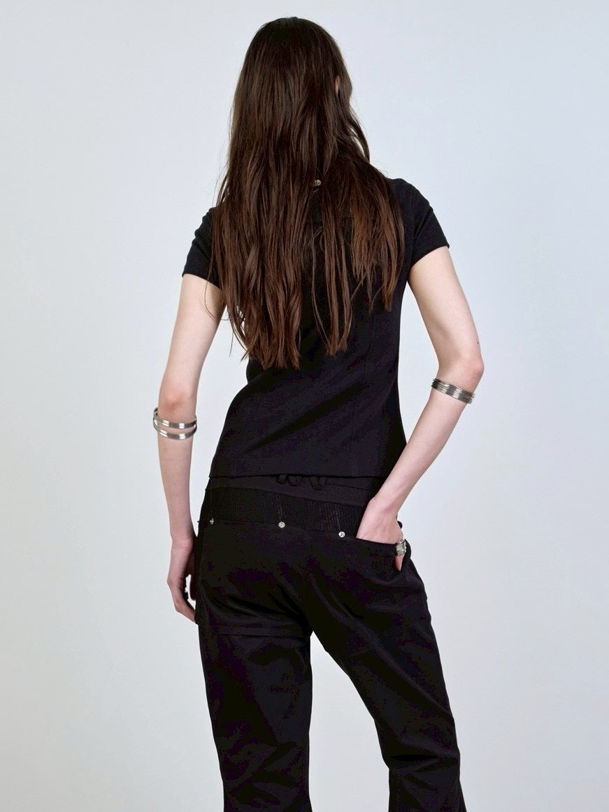 【NACHE】2-WAY SLIM COTTON RIDER JACKET