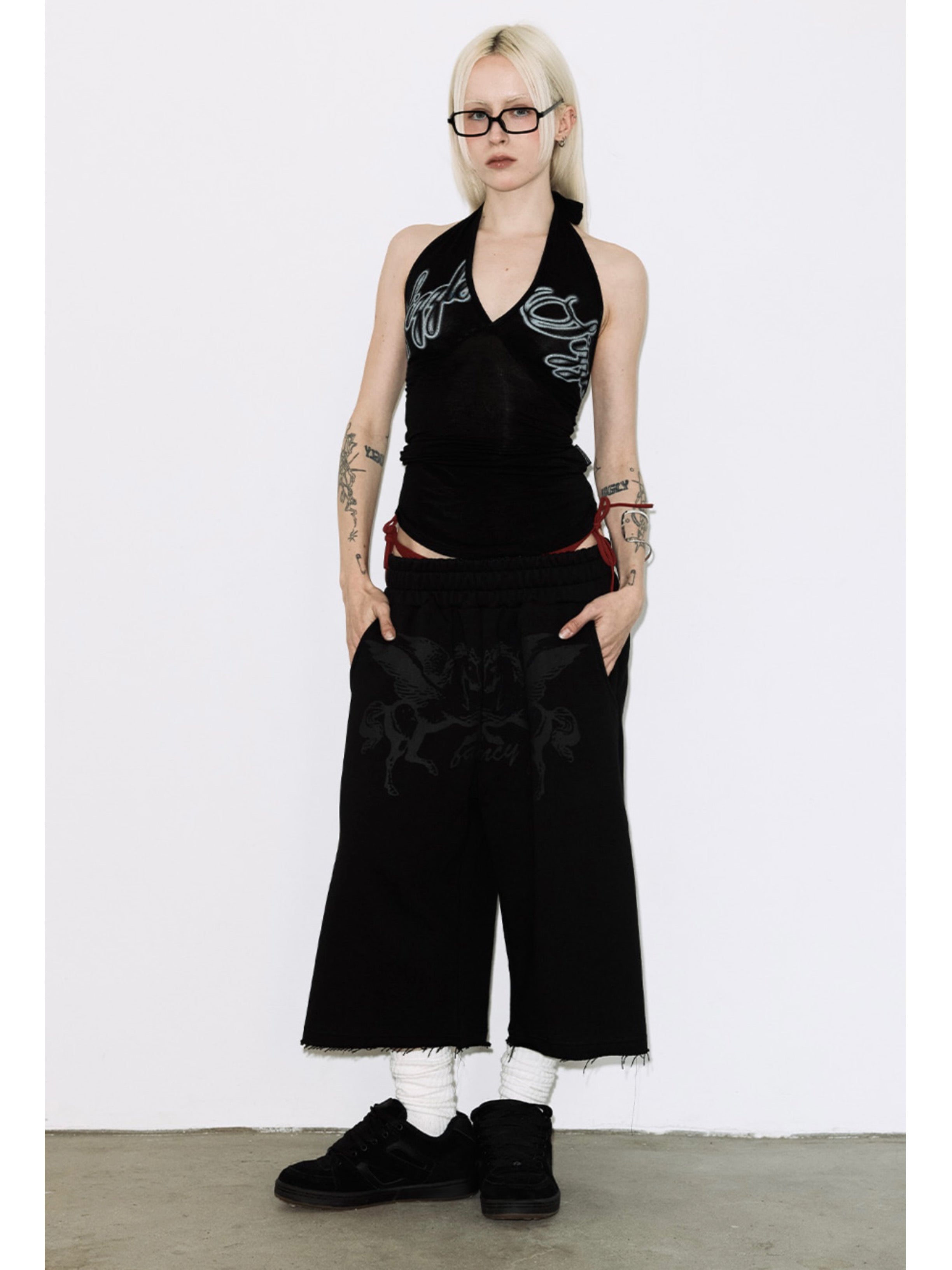 【FANCY CLUB】PEGASUS BERMUDA PANTS
