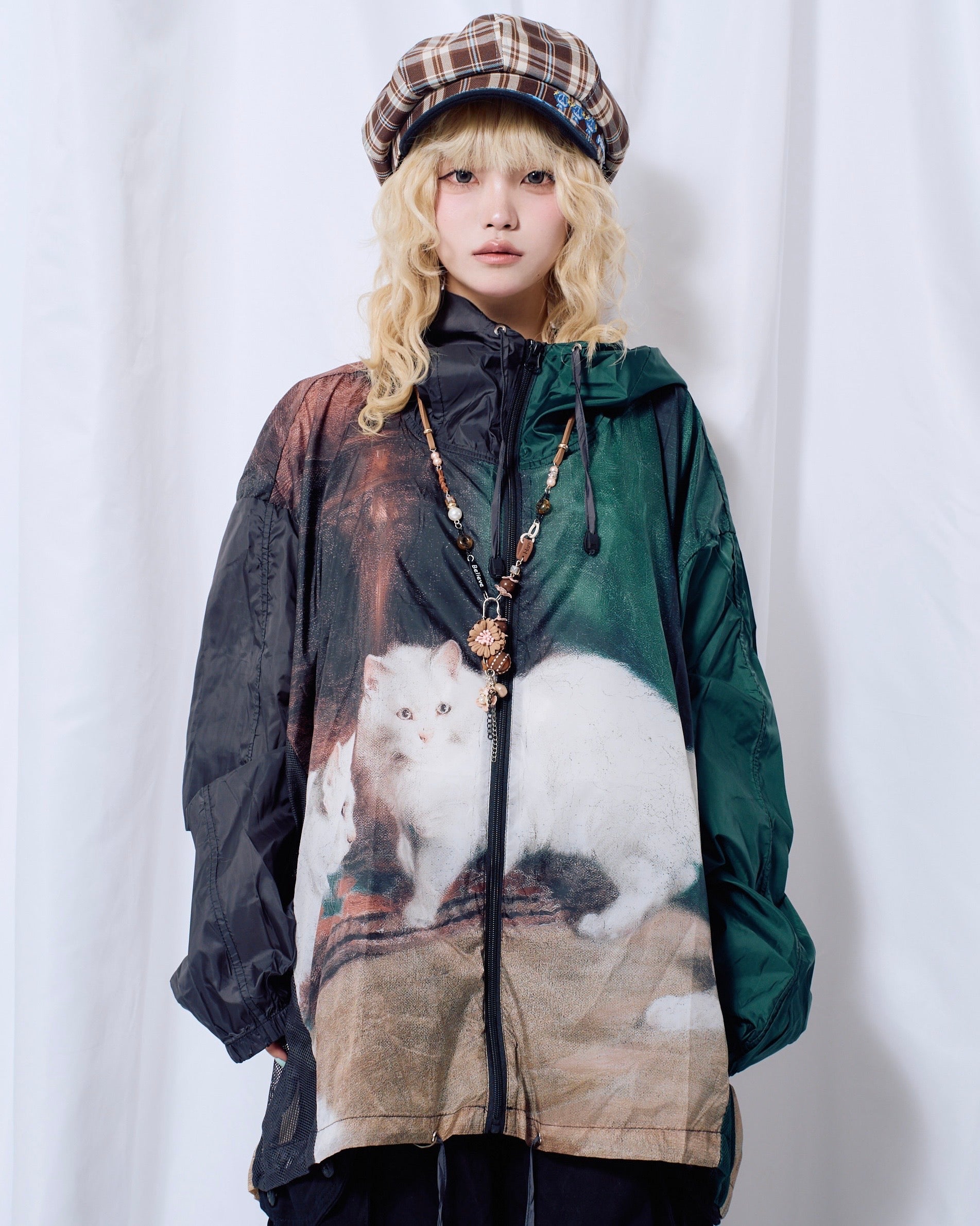 9/18 20:00 発売 国際配送【Nerd out XU】Vintage Boho Floral Tassel Long Necklace
