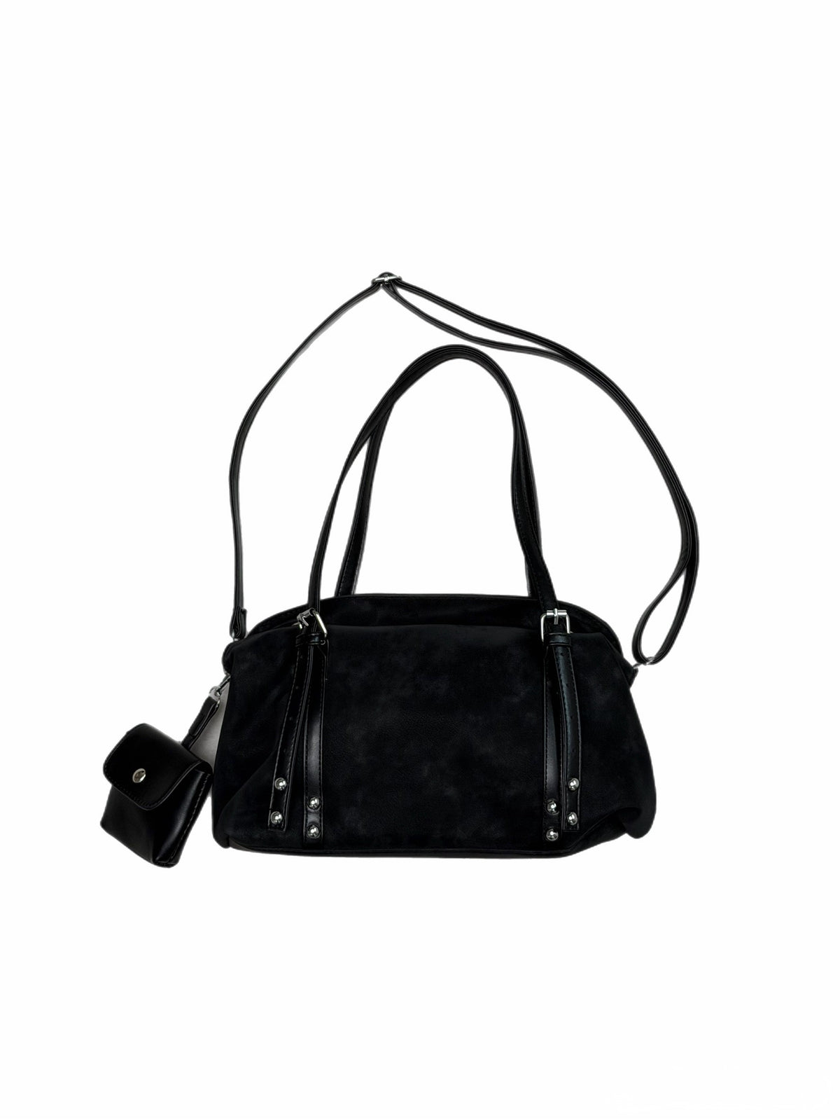 受注制【OaKS】suede pouch shoulder bag (2color)