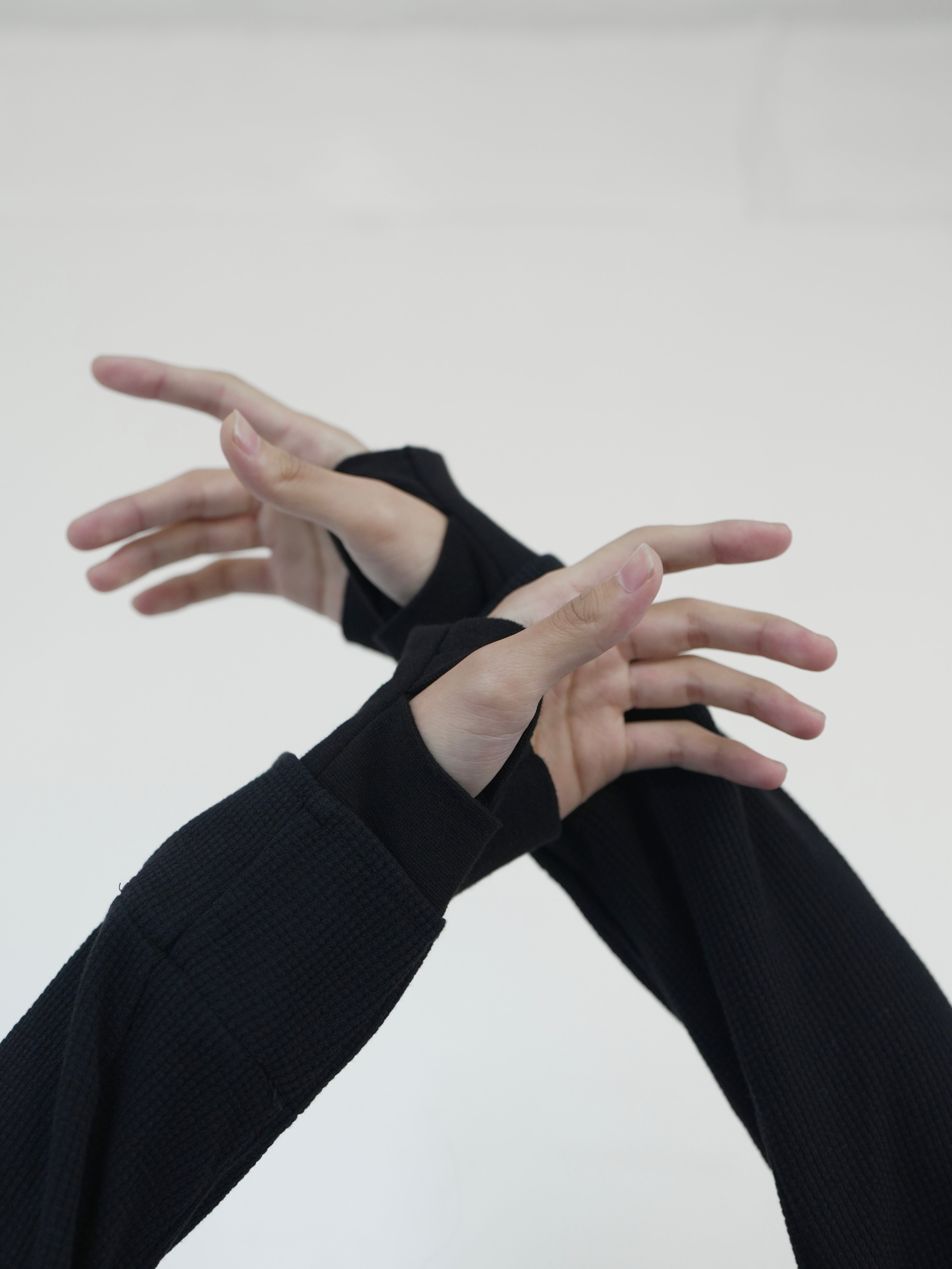 【CHIKASHITSU PLUS HIGH】Rust waffle thermal long tee