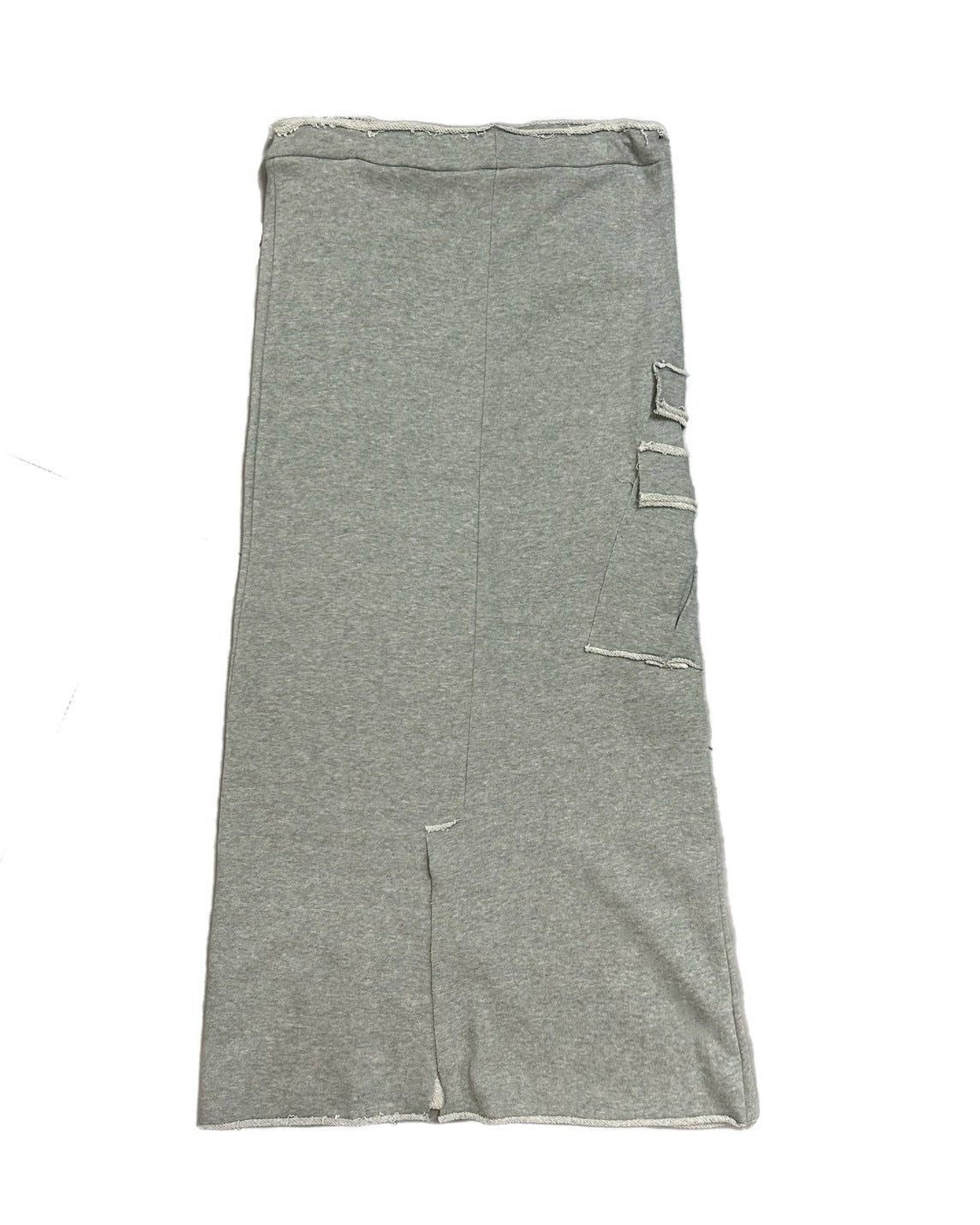 受注制【OaKS】reverse design sweat long skirt (2color)