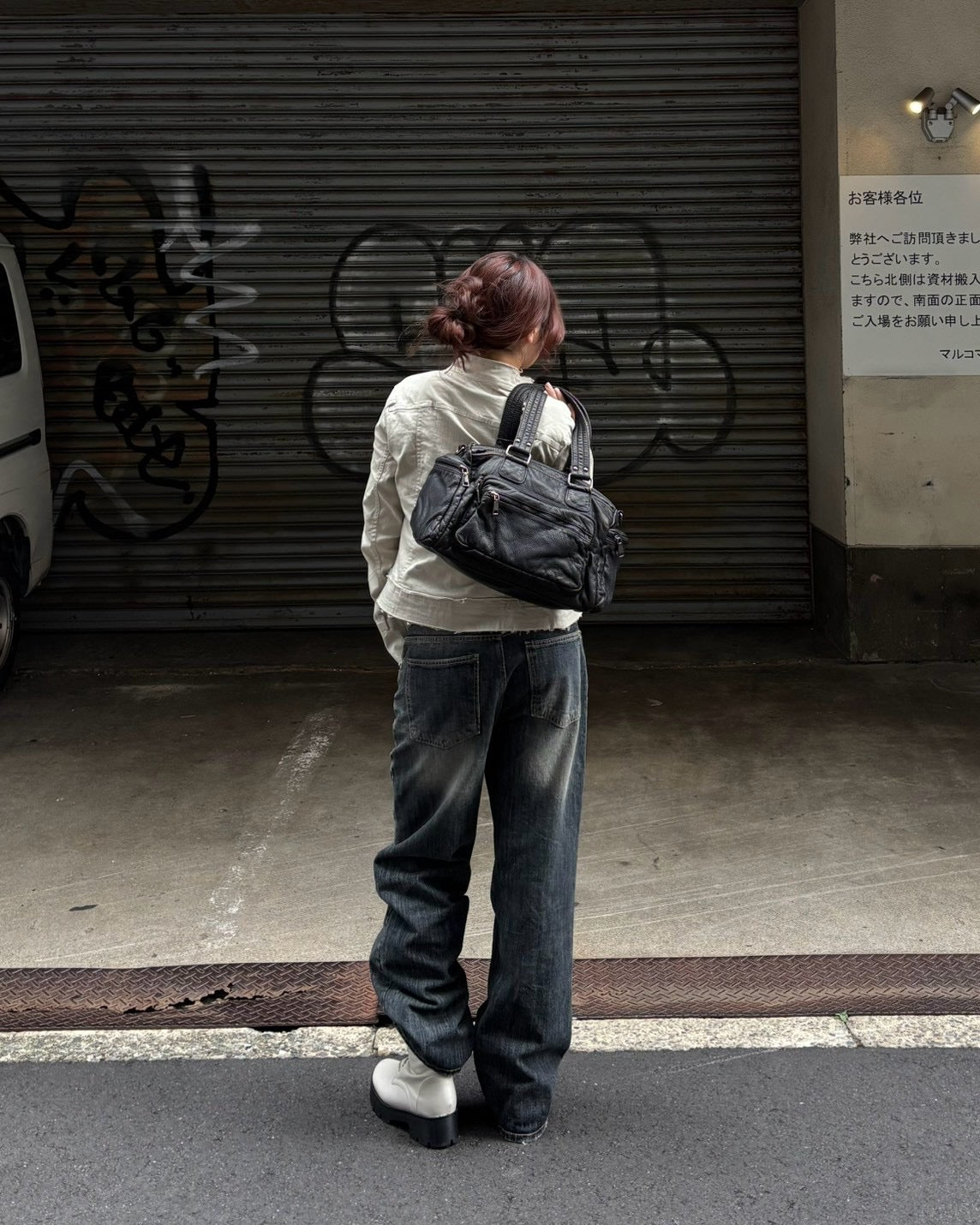 受注制【OaKS】washed zip-up jacket (3color)