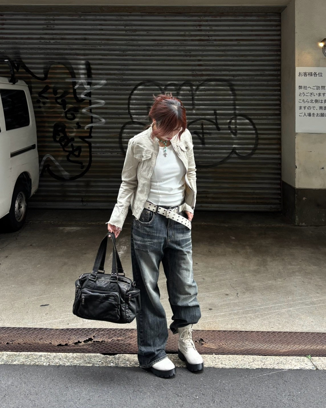 受注制【OaKS】washed zip-up jacket (3color)