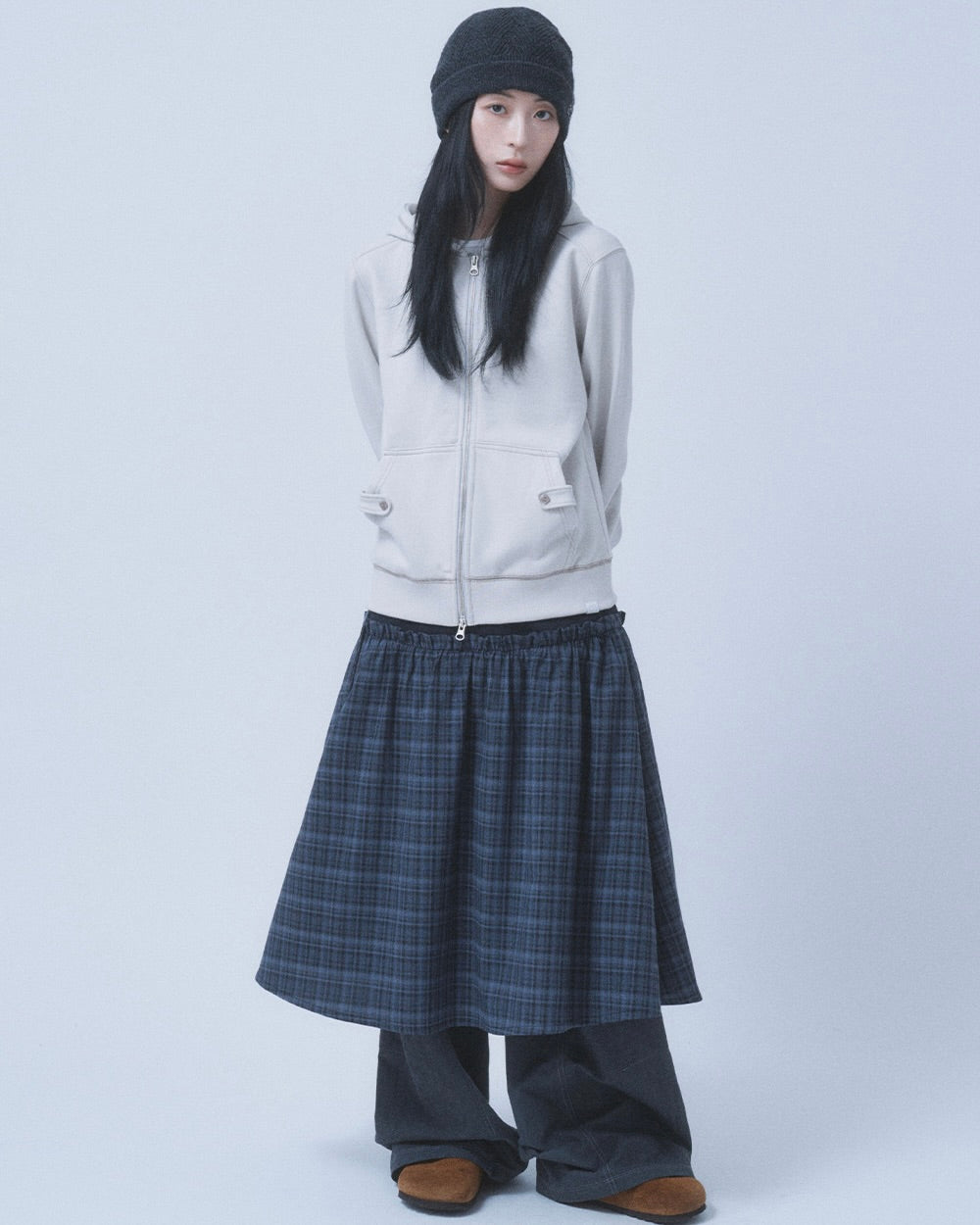 【TUOMIO】MULTIWAY WOOL KNIT BEANIE