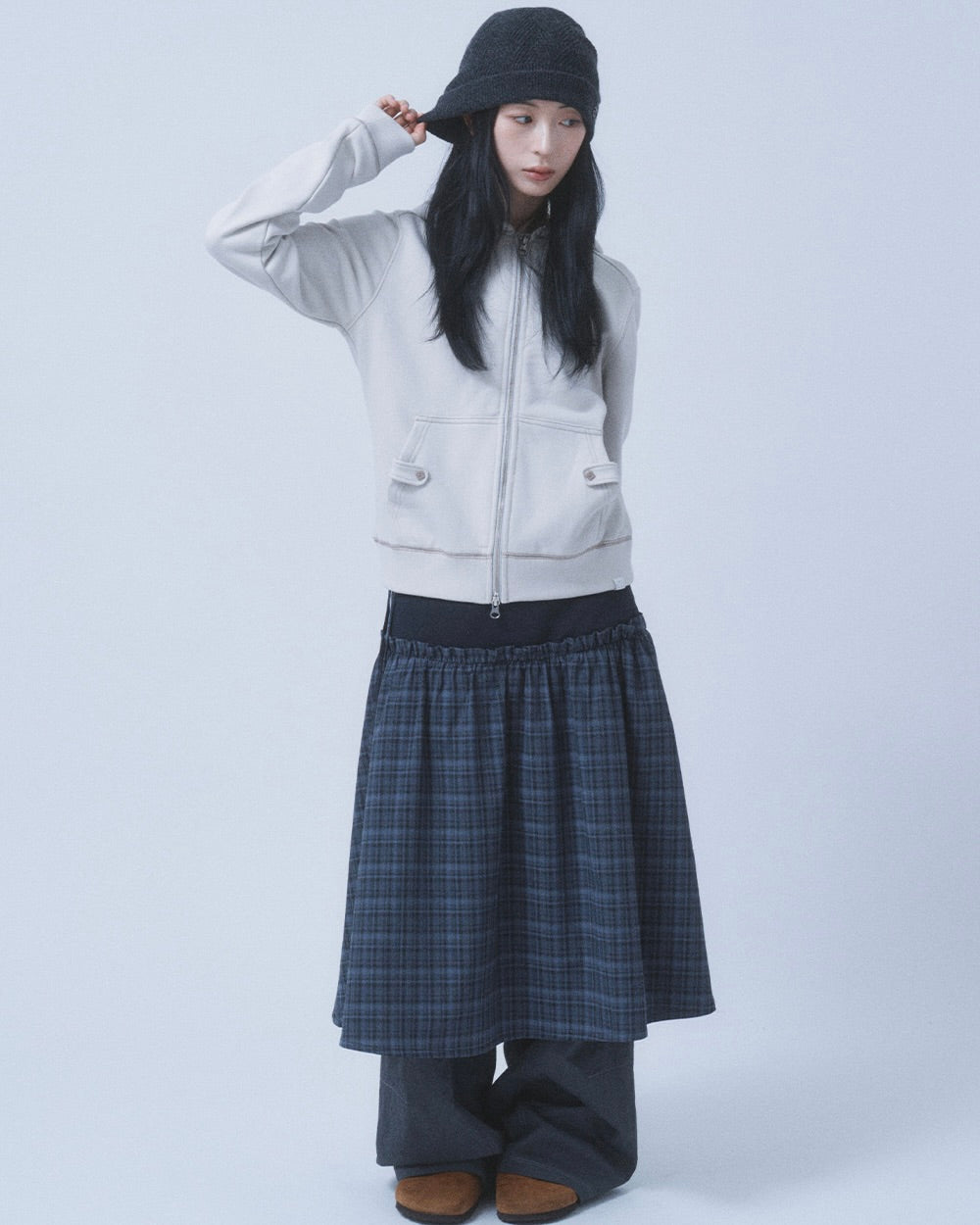 【TUOMIO】MULTIWAY WOOL KNIT BEANIE