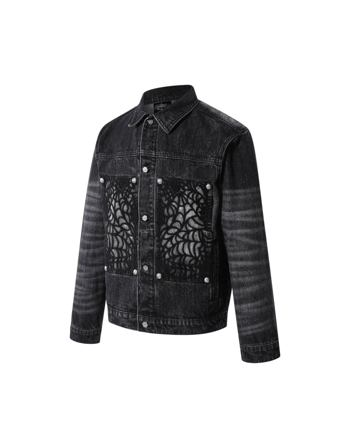【The Boy Has No Patience】COBWEB DENIM JACKET