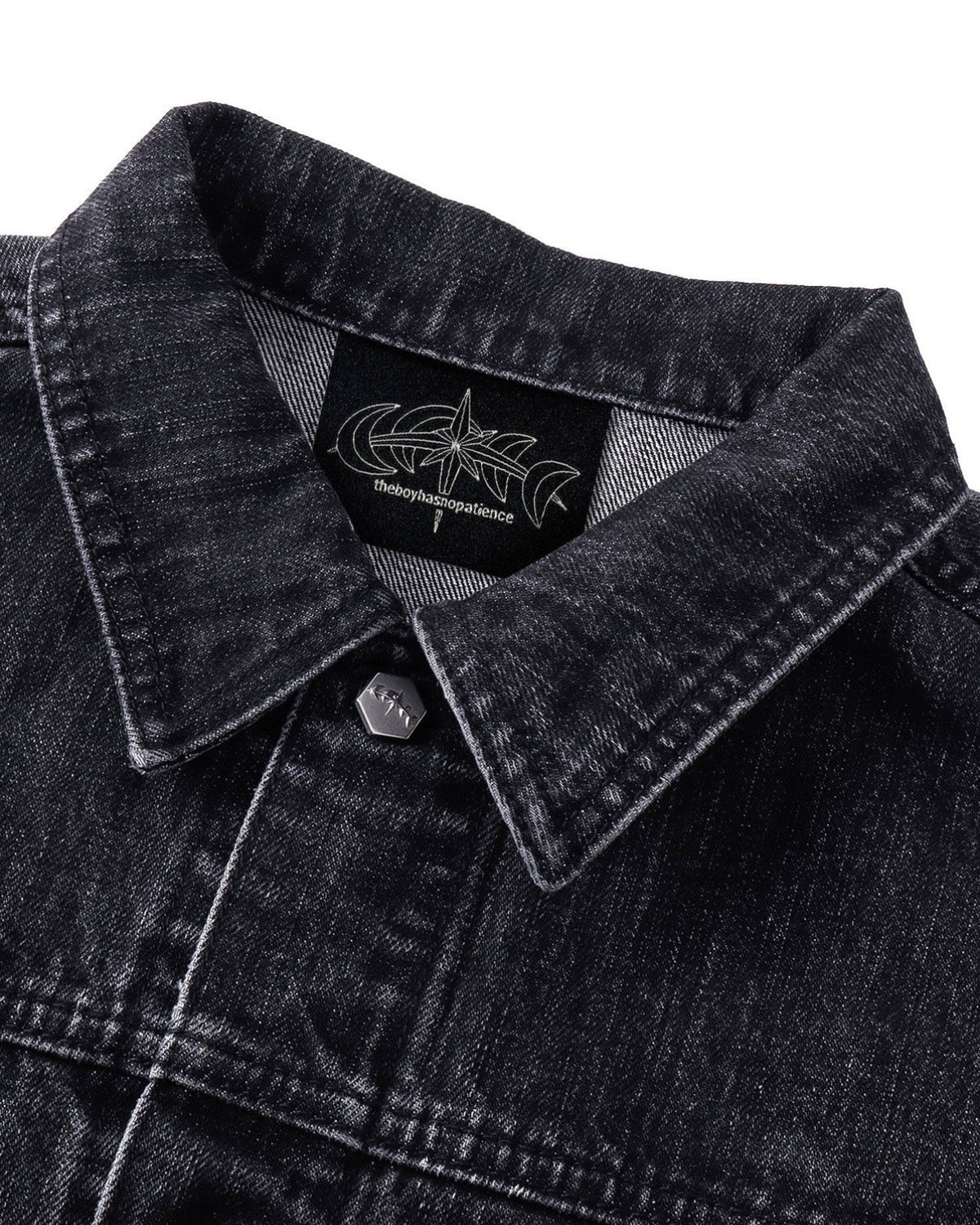 【The Boy Has No Patience】COBWEB DENIM JACKET
