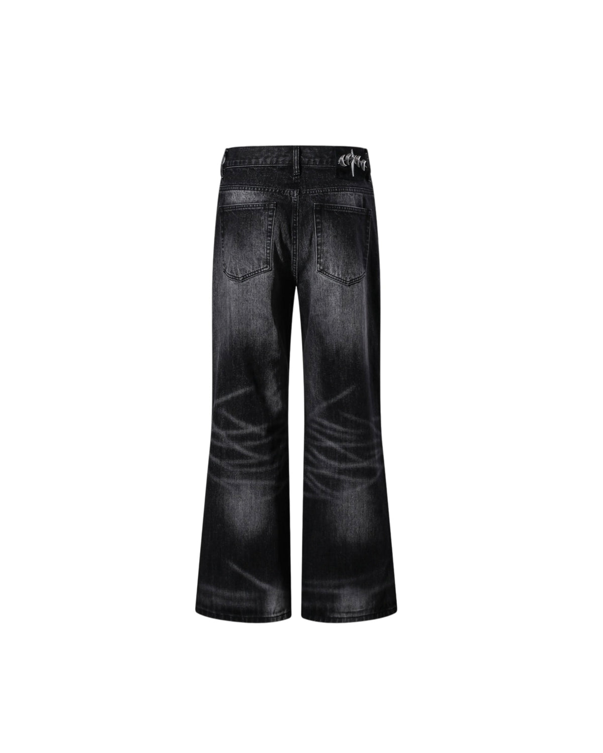 【The Boy Has No Patience】COBWEB STRAIGHT-LEG JEANS