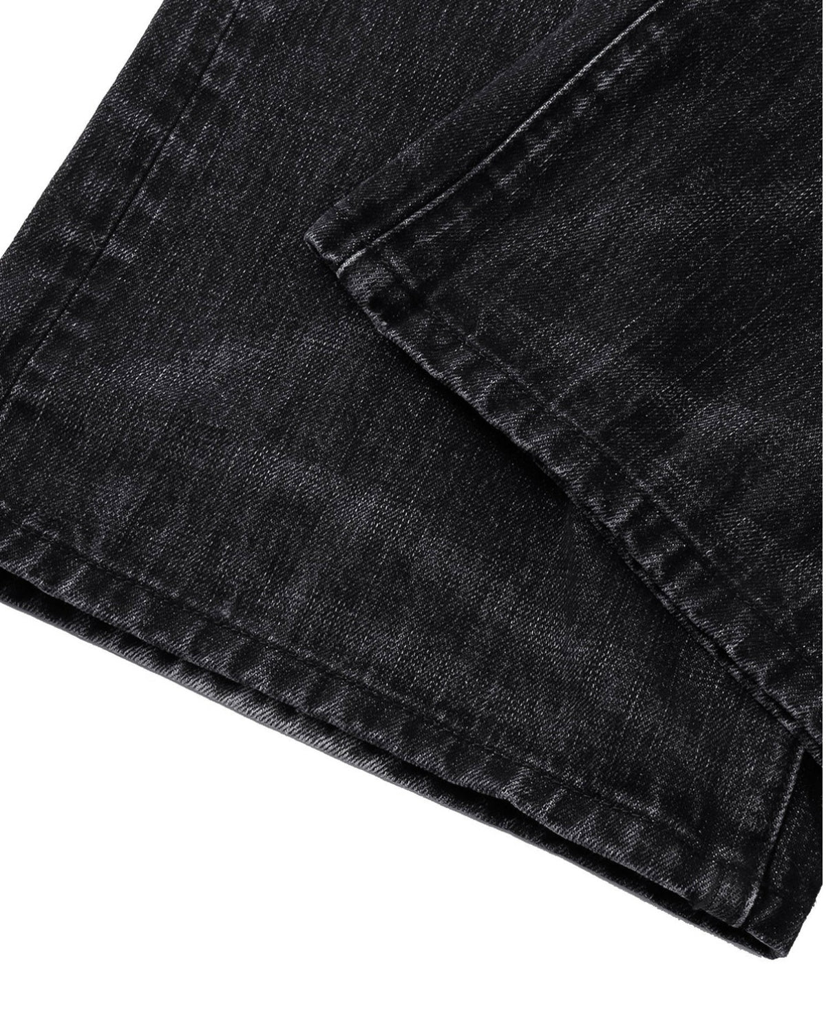【The Boy Has No Patience】COBWEB STRAIGHT-LEG JEANS