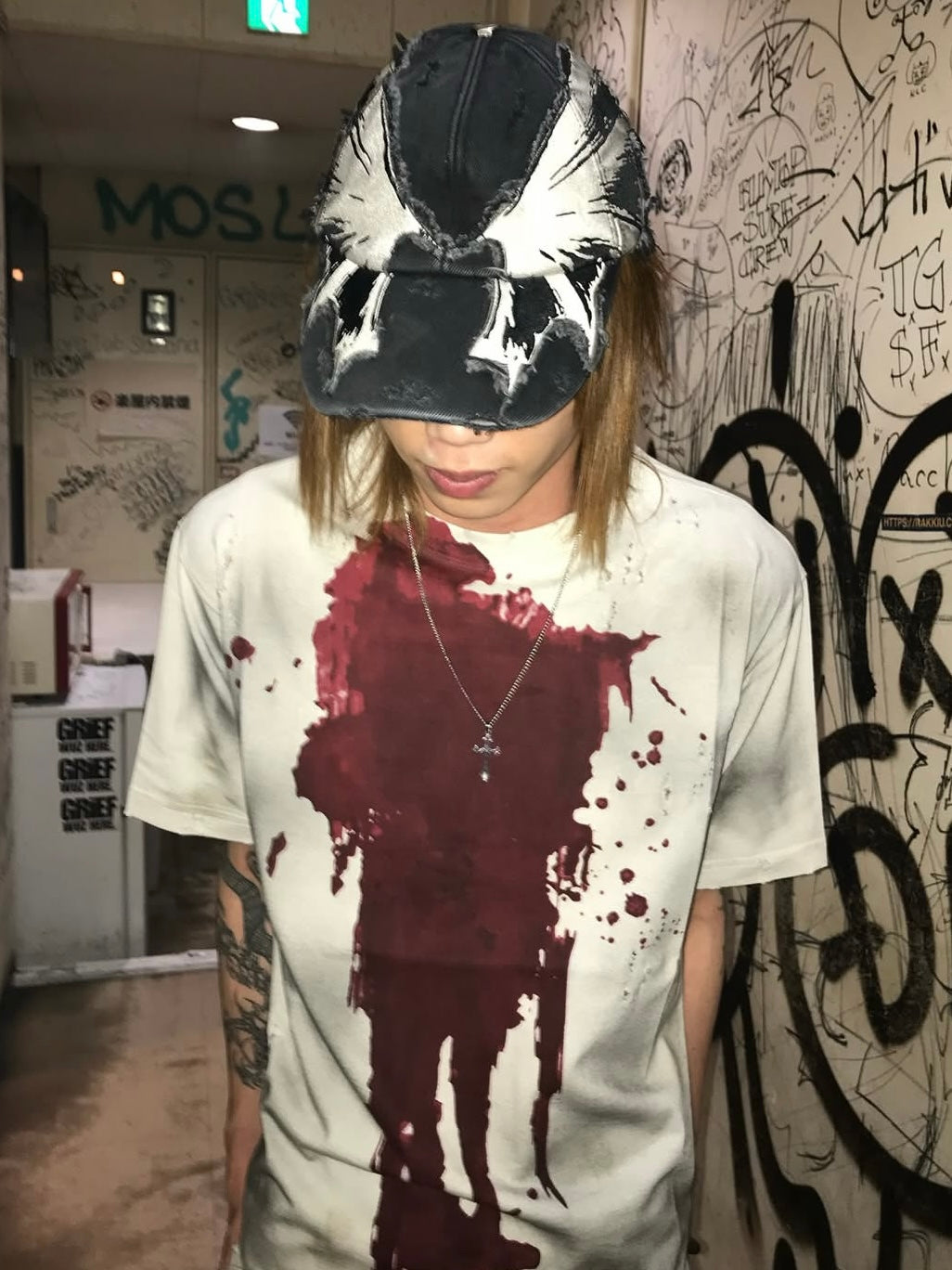 【DEVIL KIM】BLOOD T-SHIRT