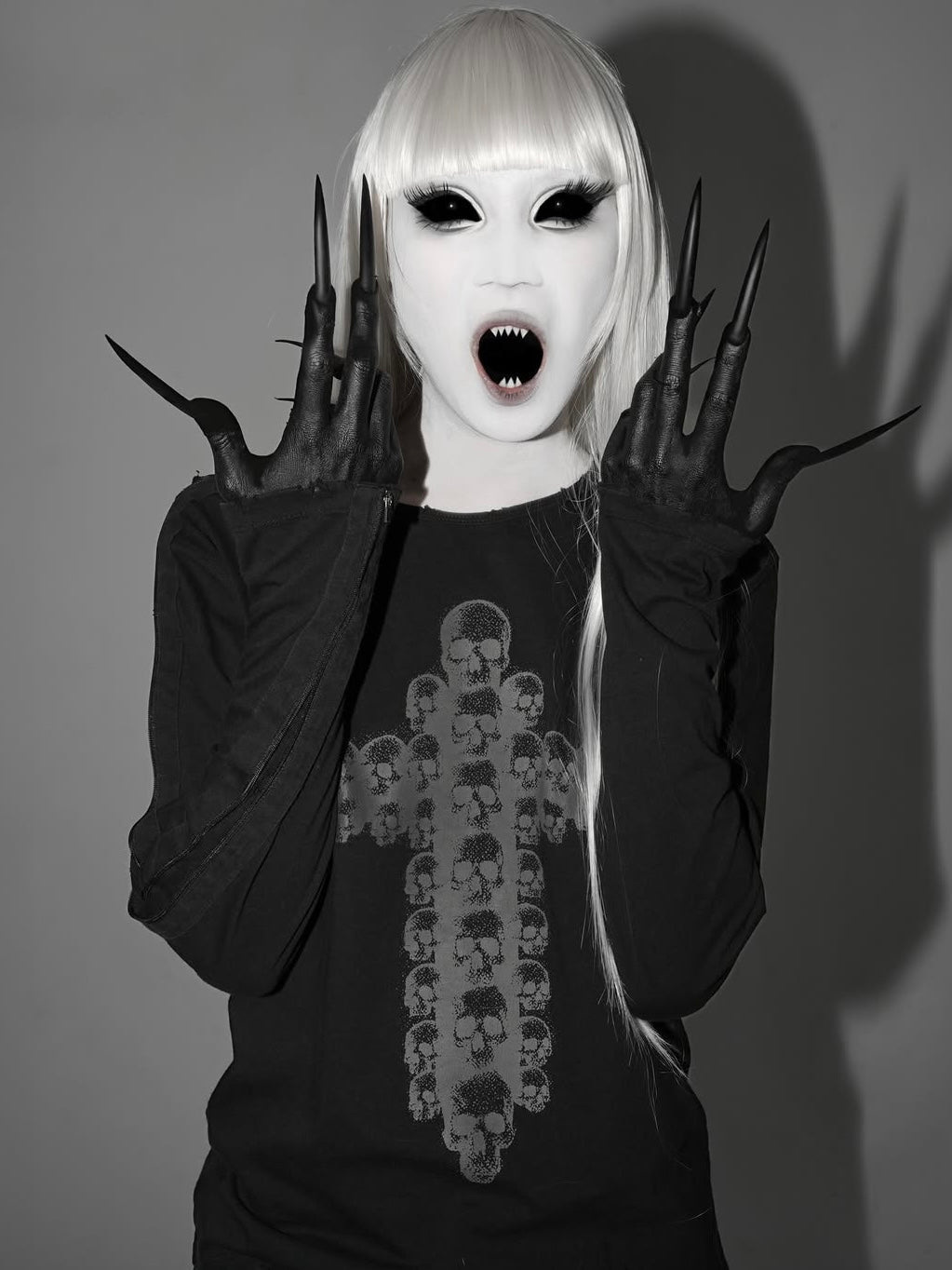 【DEVIL KIM】WOUND ZIP LONG SLEEVE