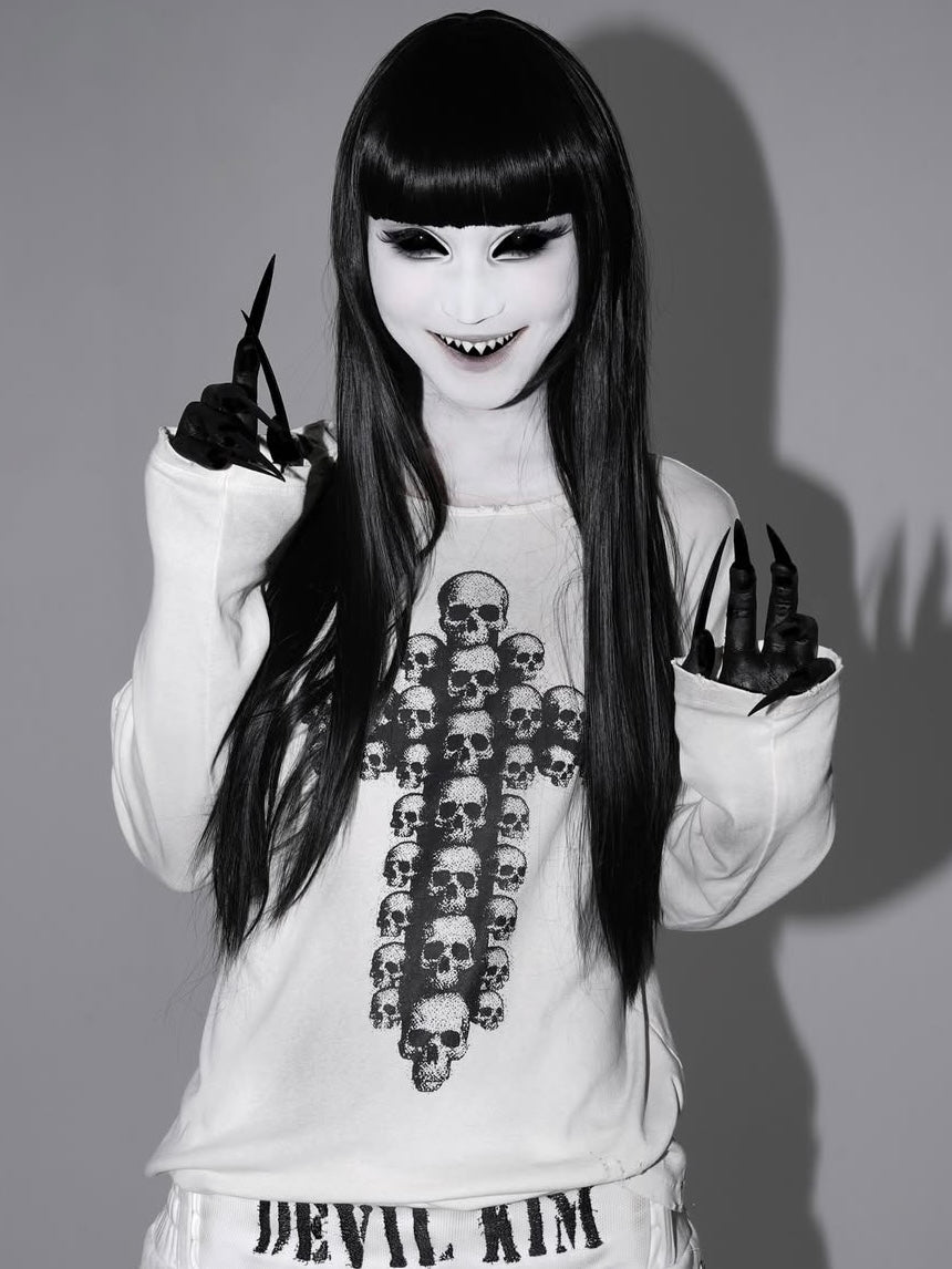 【DEVIL KIM】WOUND ZIP LONG SLEEVE