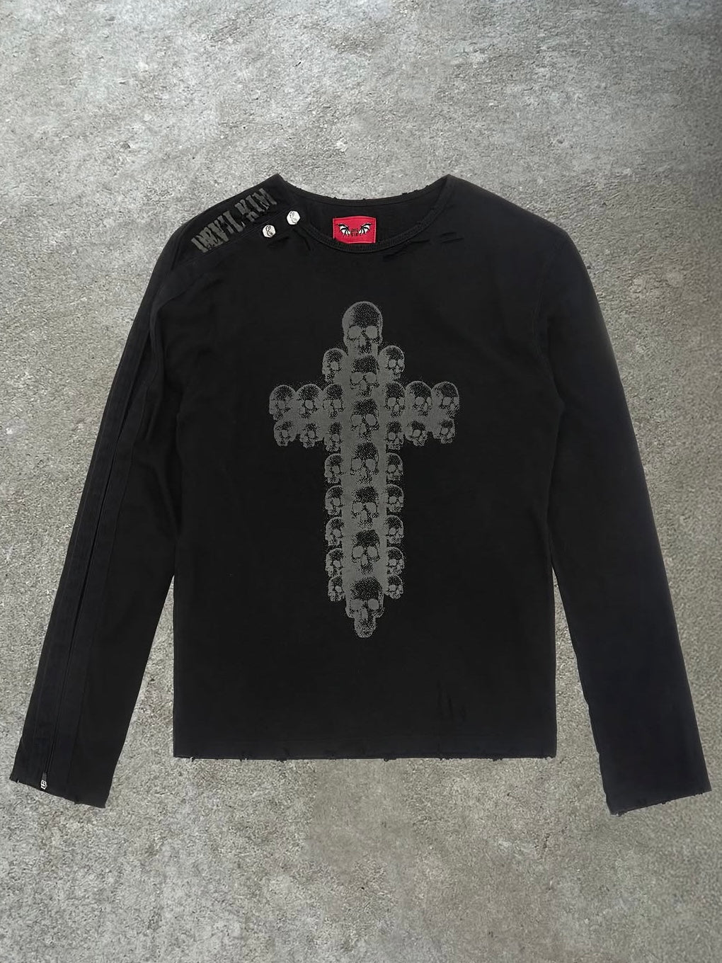 【DEVIL KIM】WOUND ZIP LONG SLEEVE