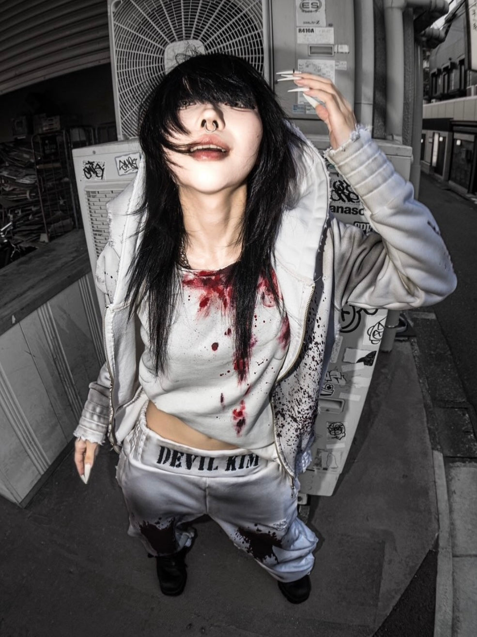 【DEVIL KIM】BLOOD LONG SLEEVE