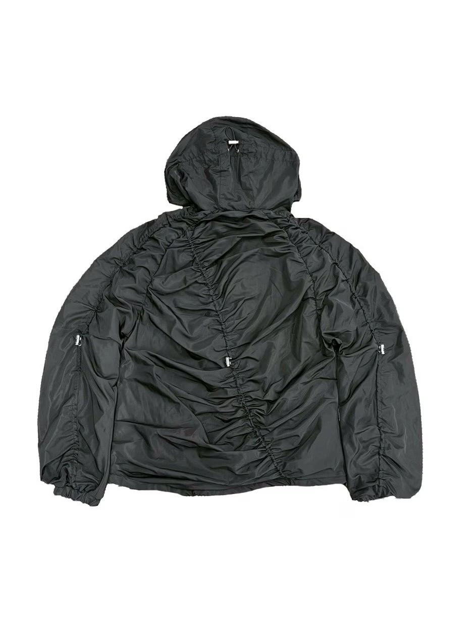 【DIG YOUR OWN GRAVE】SYN-EDGE BLOUSON /【ディグユアオウングレイブ】アシンメトリーテックブルゾン