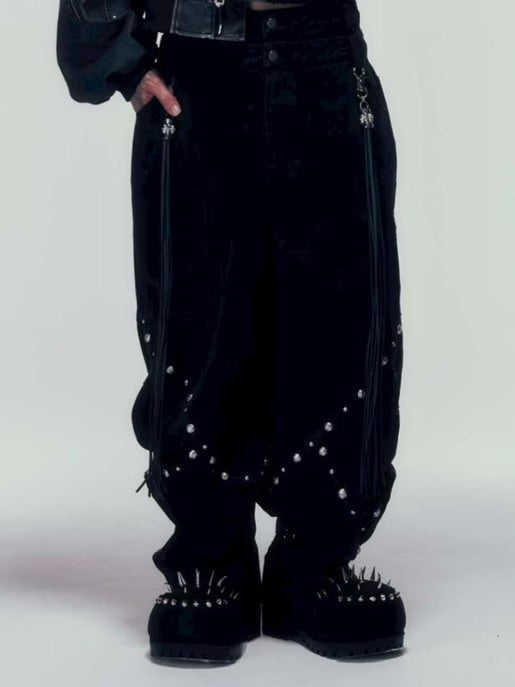 【DIG YOUR OWN GRAVE】DOUBLE UP PANTS /【ディグユアオウングレイブ】ダブルアップデニムパンツ